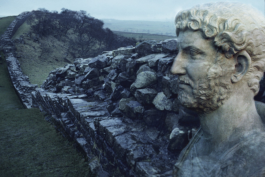 Adriano's Wall in Britannia Canvas Print