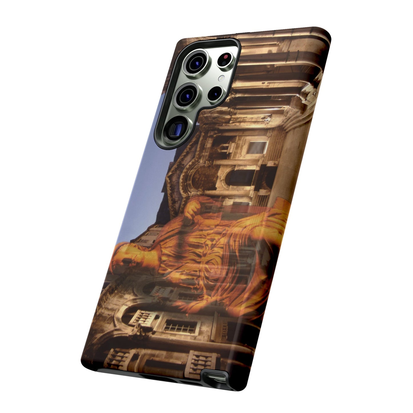 Diocletian's Palace with Goddess Roma Phone Case - Imperial Protection