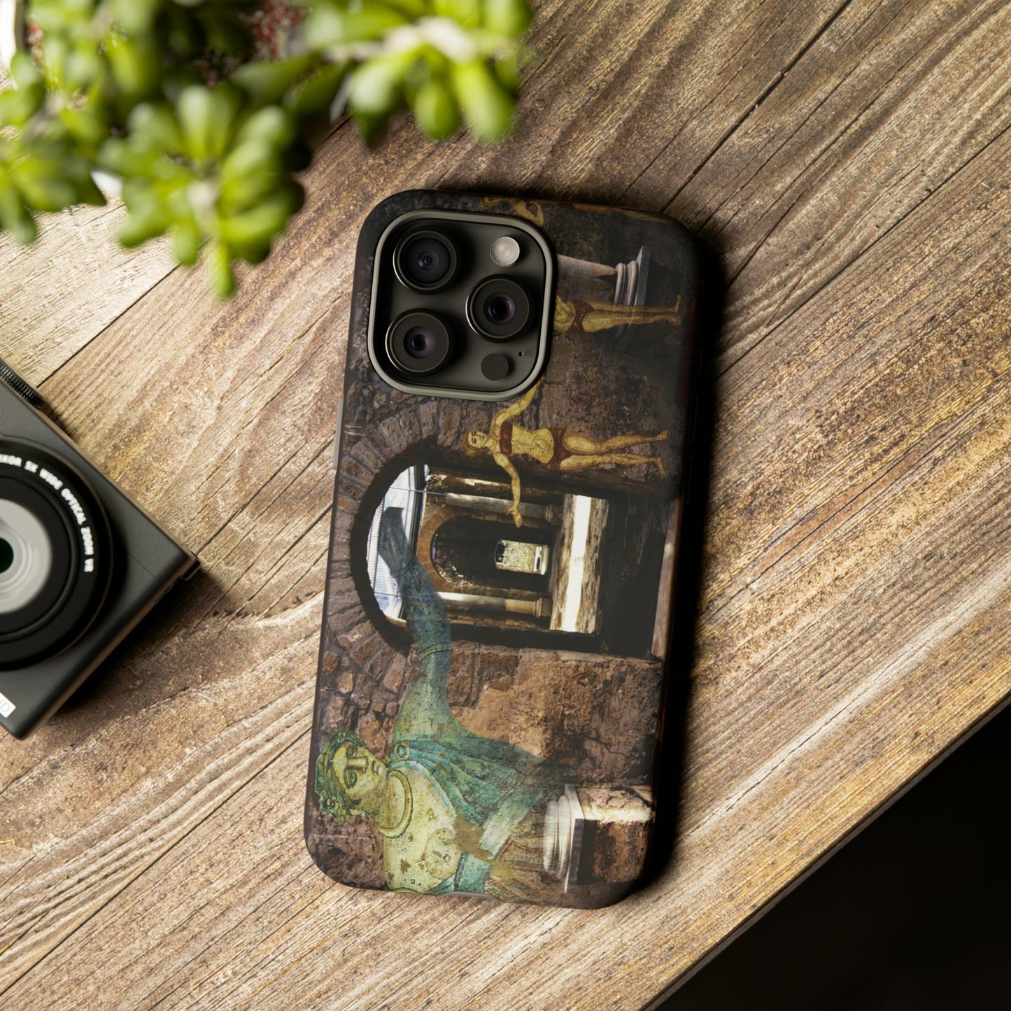 Mosaics of the Thermal Baths of Villa Armerina Phone Cases