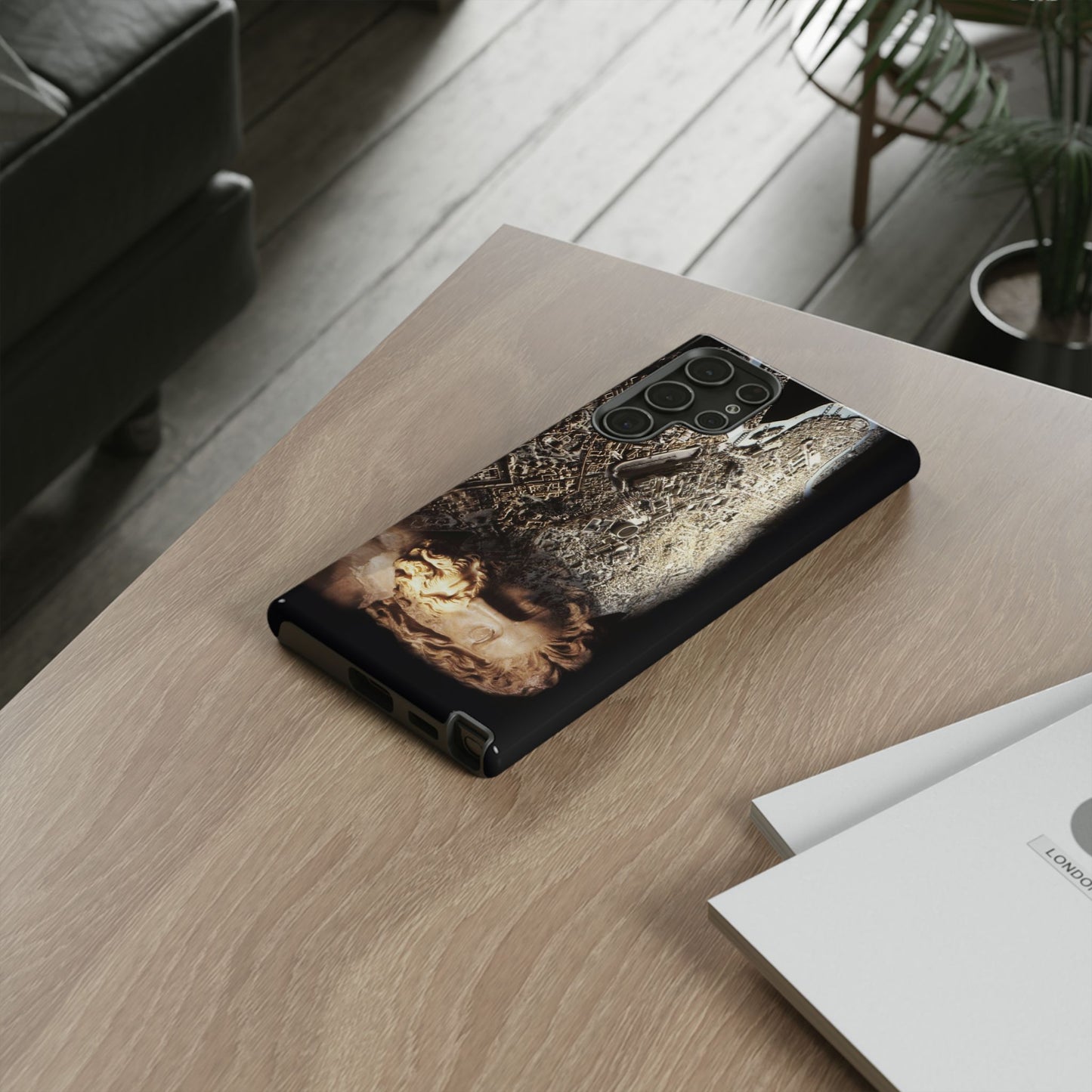 Rome and its Capitoline Jupiter Phone Cases