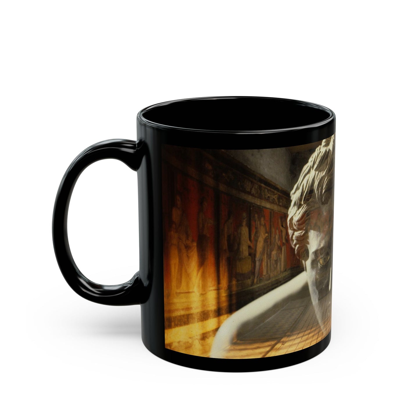 The Villa Dei Mysteries 11oz Black Mug