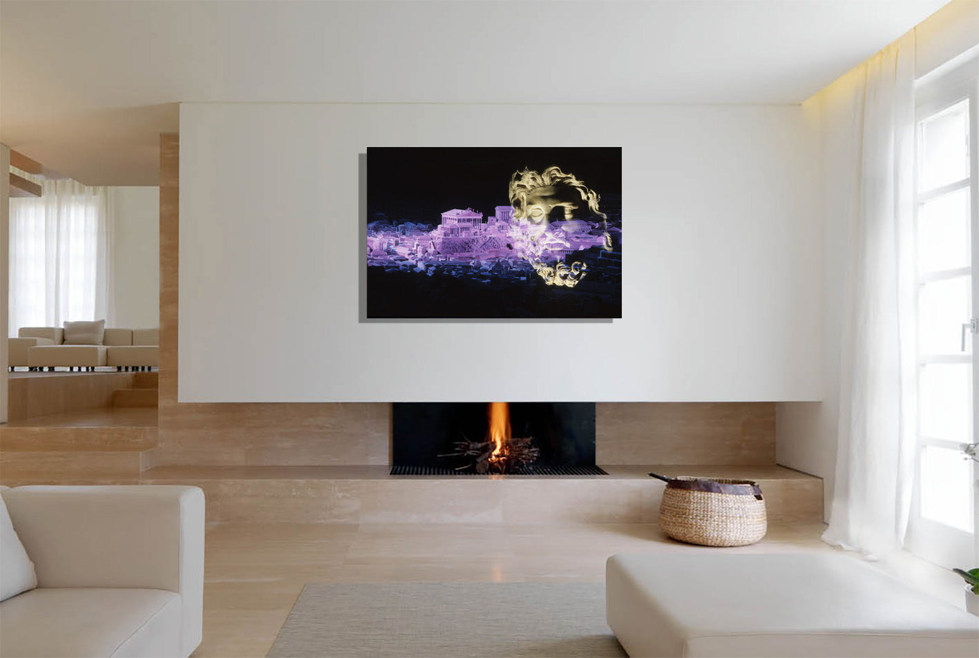 Vision of Rome Canvas Print