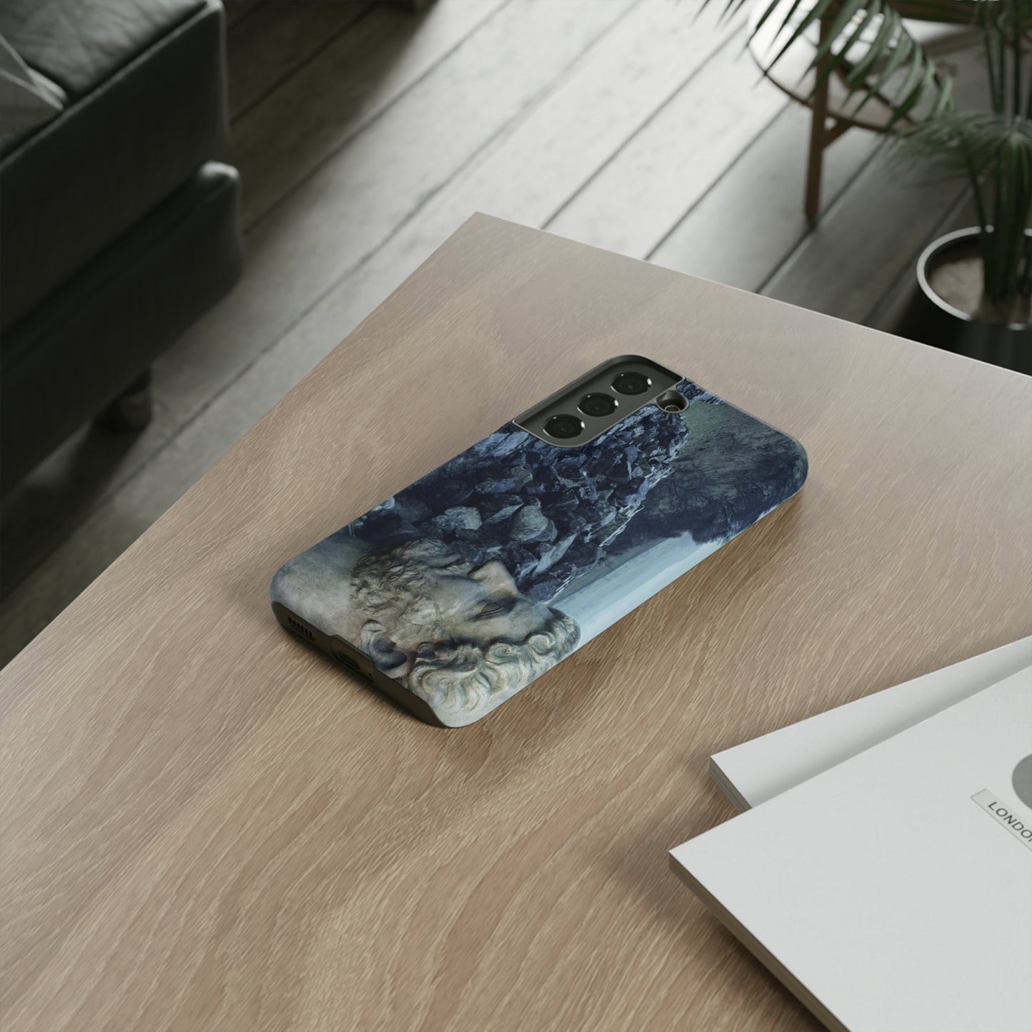 Adriano's wall in Britannia Phone Cases