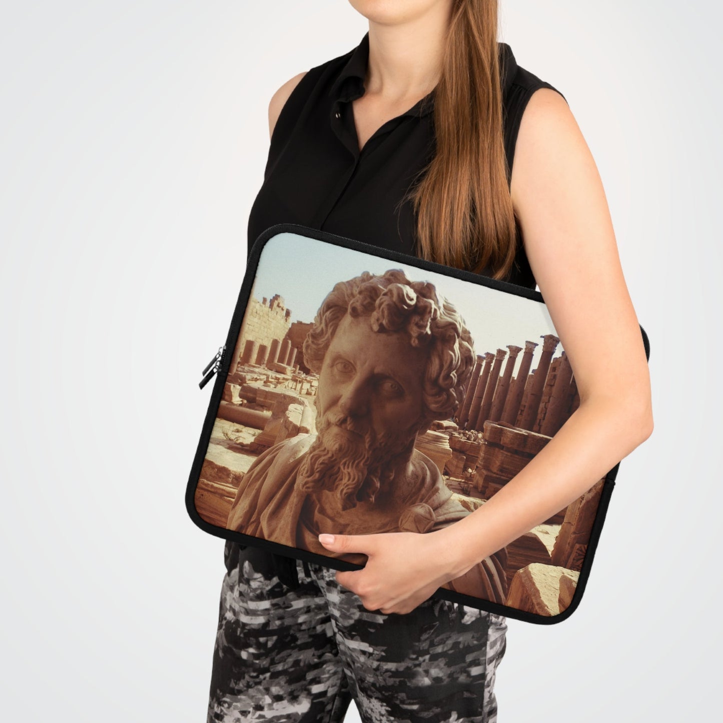 Septimius Severus In Leptis Magna Laptop Sleeve