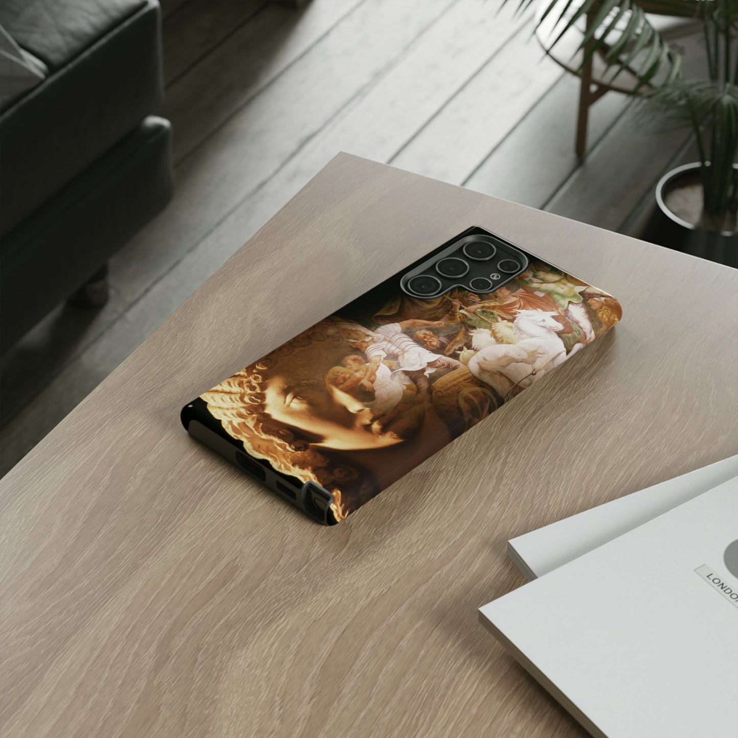 Defense of the City Phone Case - Heroic Military Protection