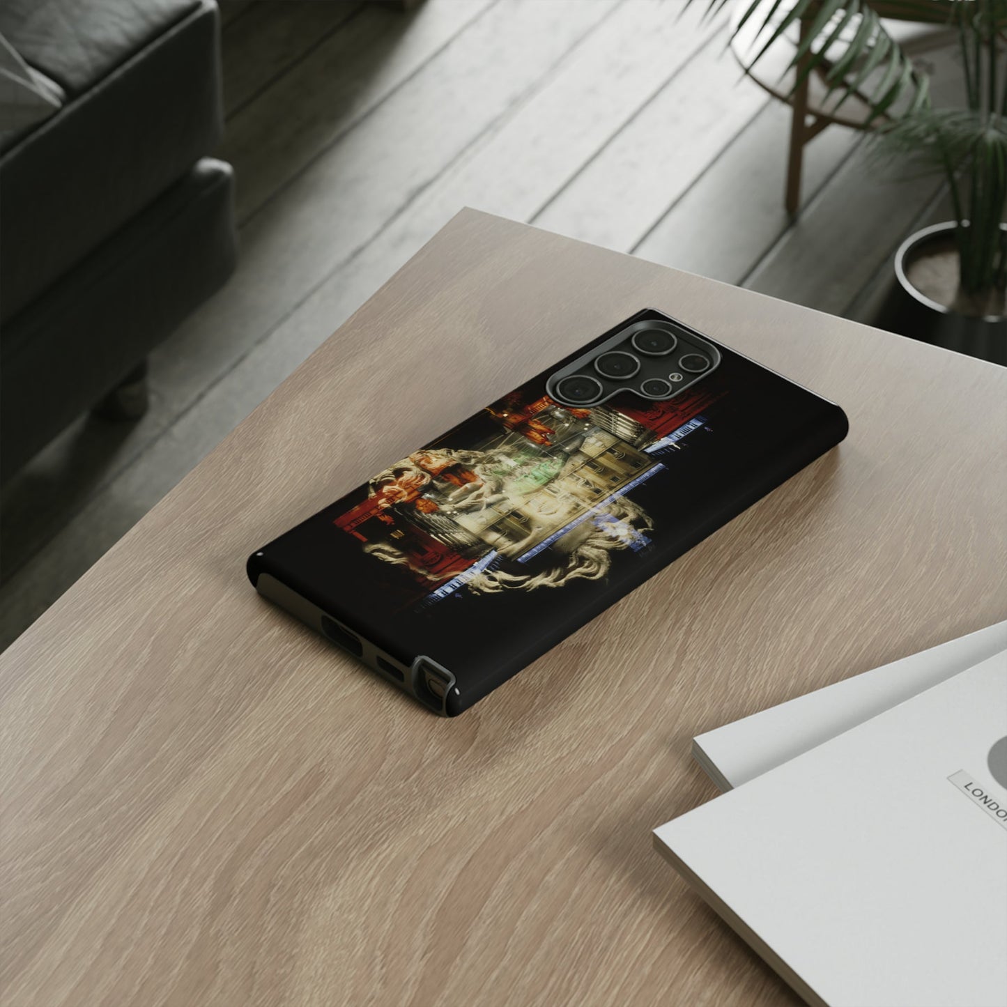Capitoline Jupiter Phone Case - Divine Cultural Heritage Protection