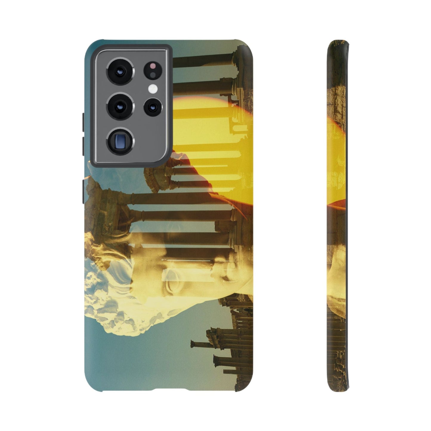 Augustus's Sun on Palmyra Phone Cases