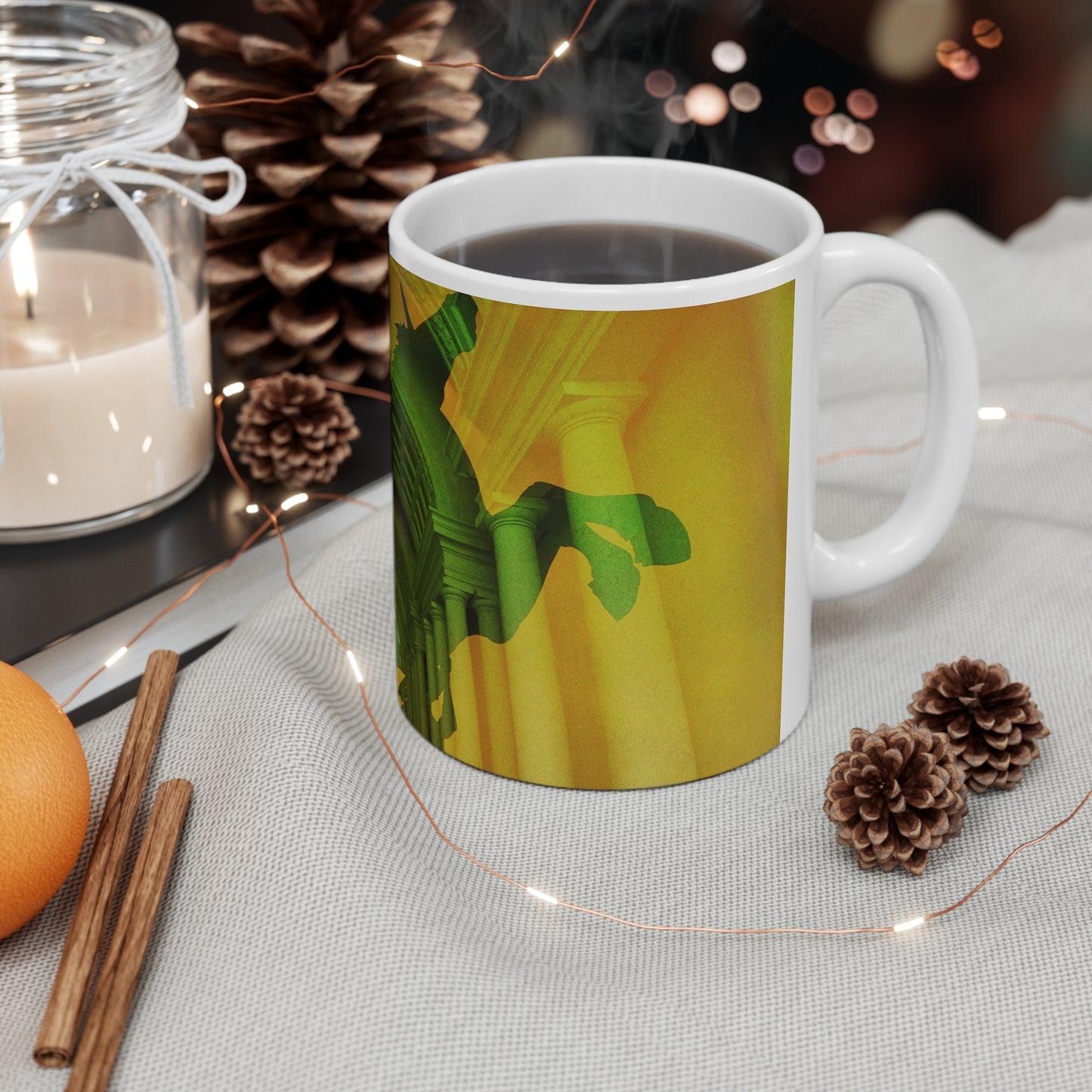Pegasus White Mug 11oz