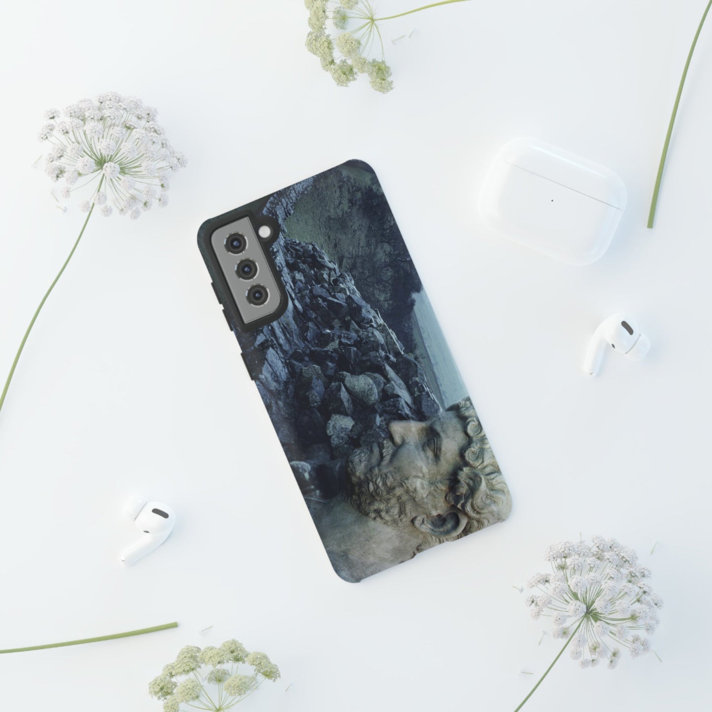 Adriano's wall in Britannia Phone Cases