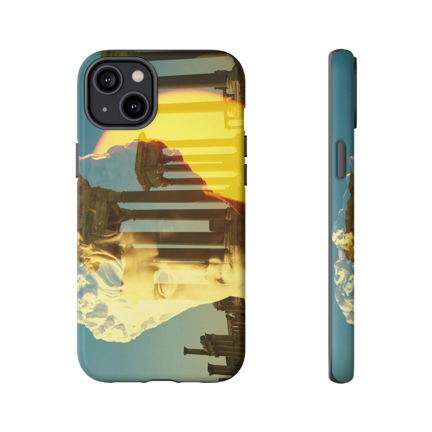 Augustus's Sun on Palmyra Phone Cases