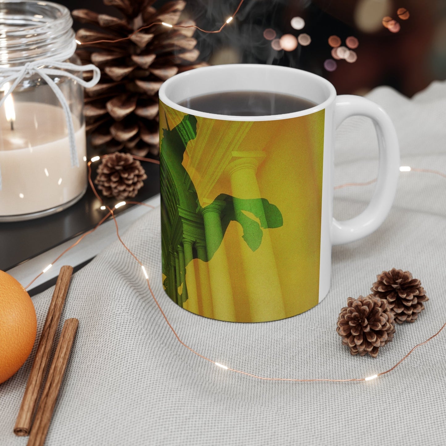 Pegasus White Mug 11oz