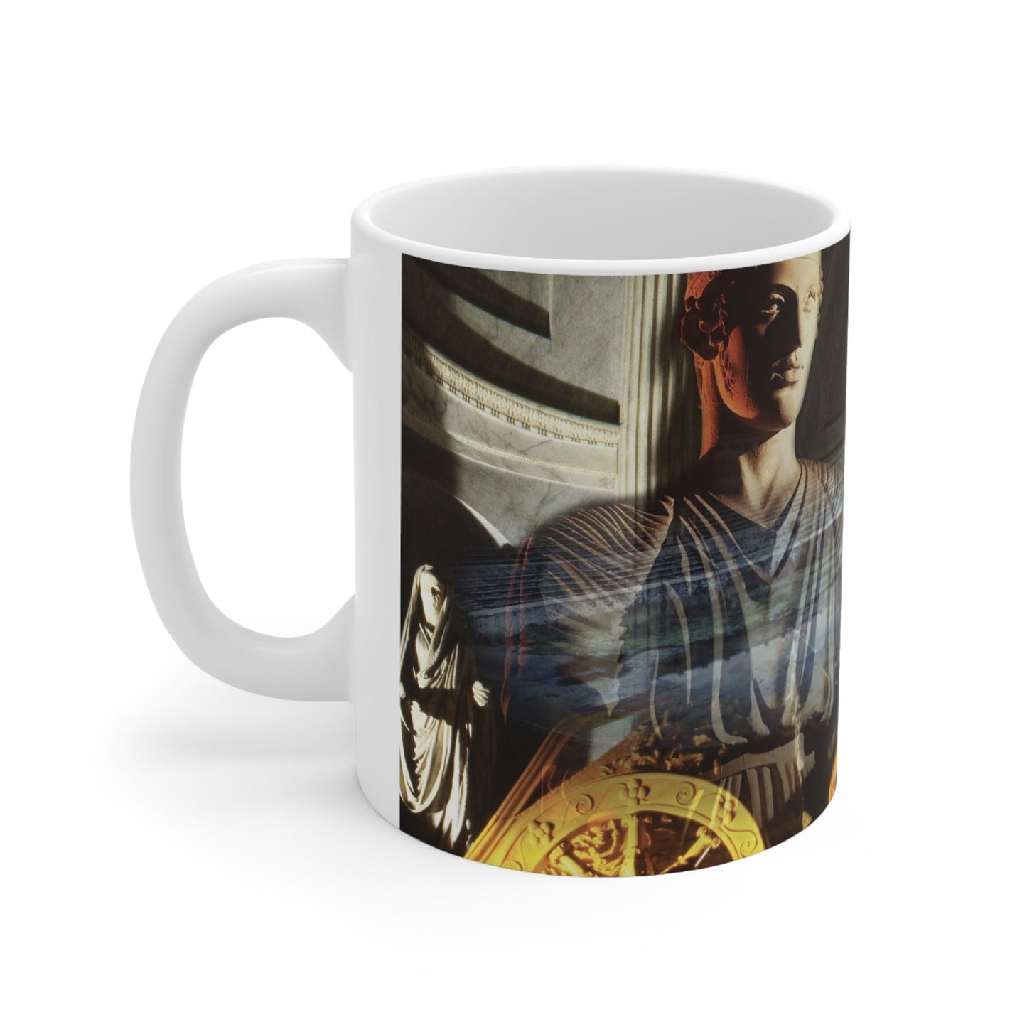 Auriga in the Circus of Antioch White Mug 11oz