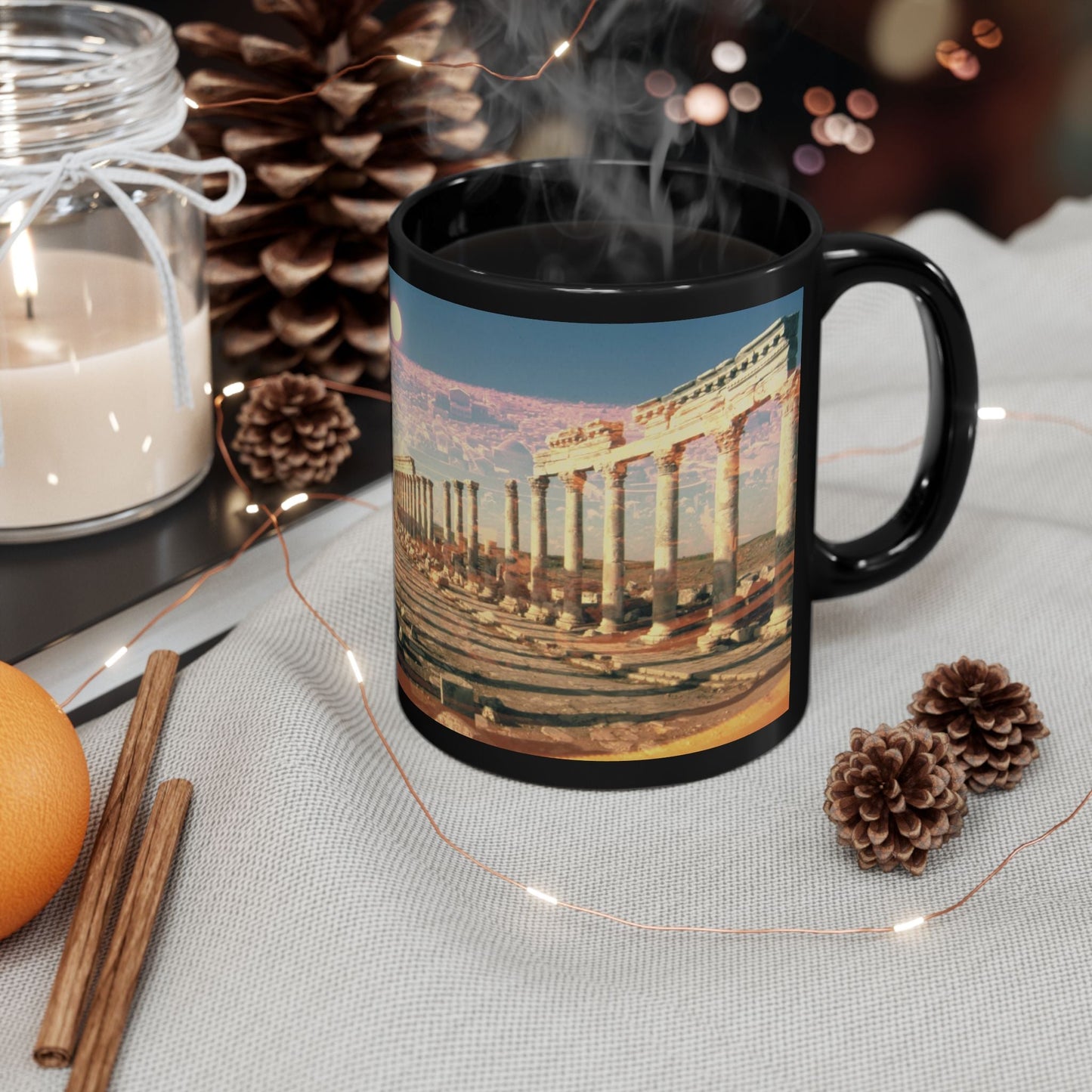 Streets of the Empire 11oz Black Mug