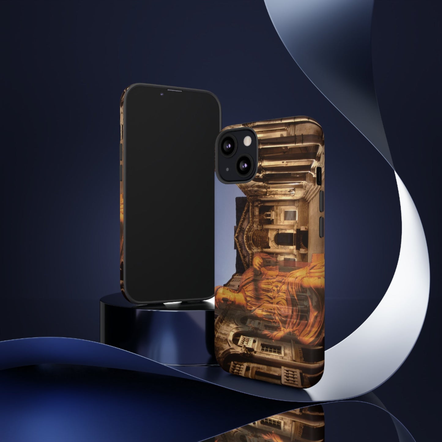 Diocletian's Palace with Goddess Roma Phone Case - Imperial Protection