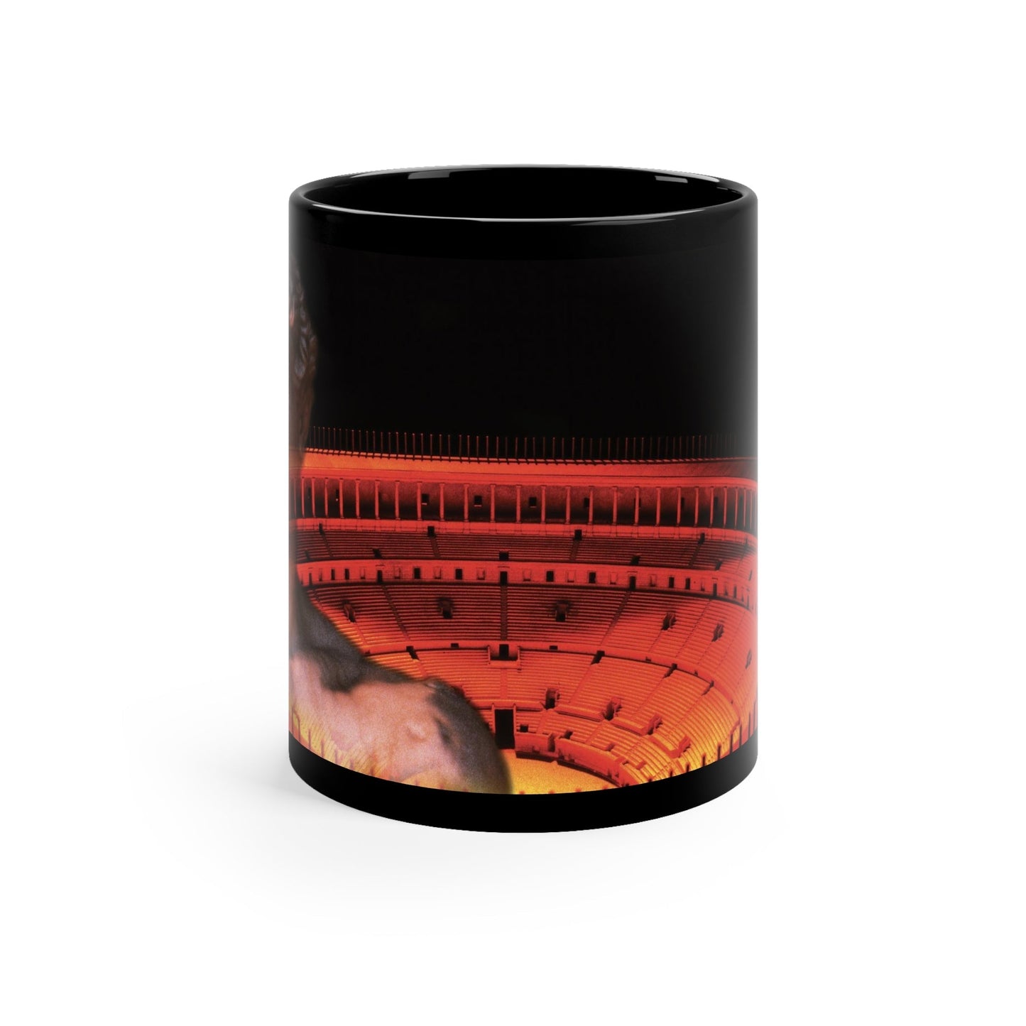Mars Ultor on The Colosseum 11oz Black Mug