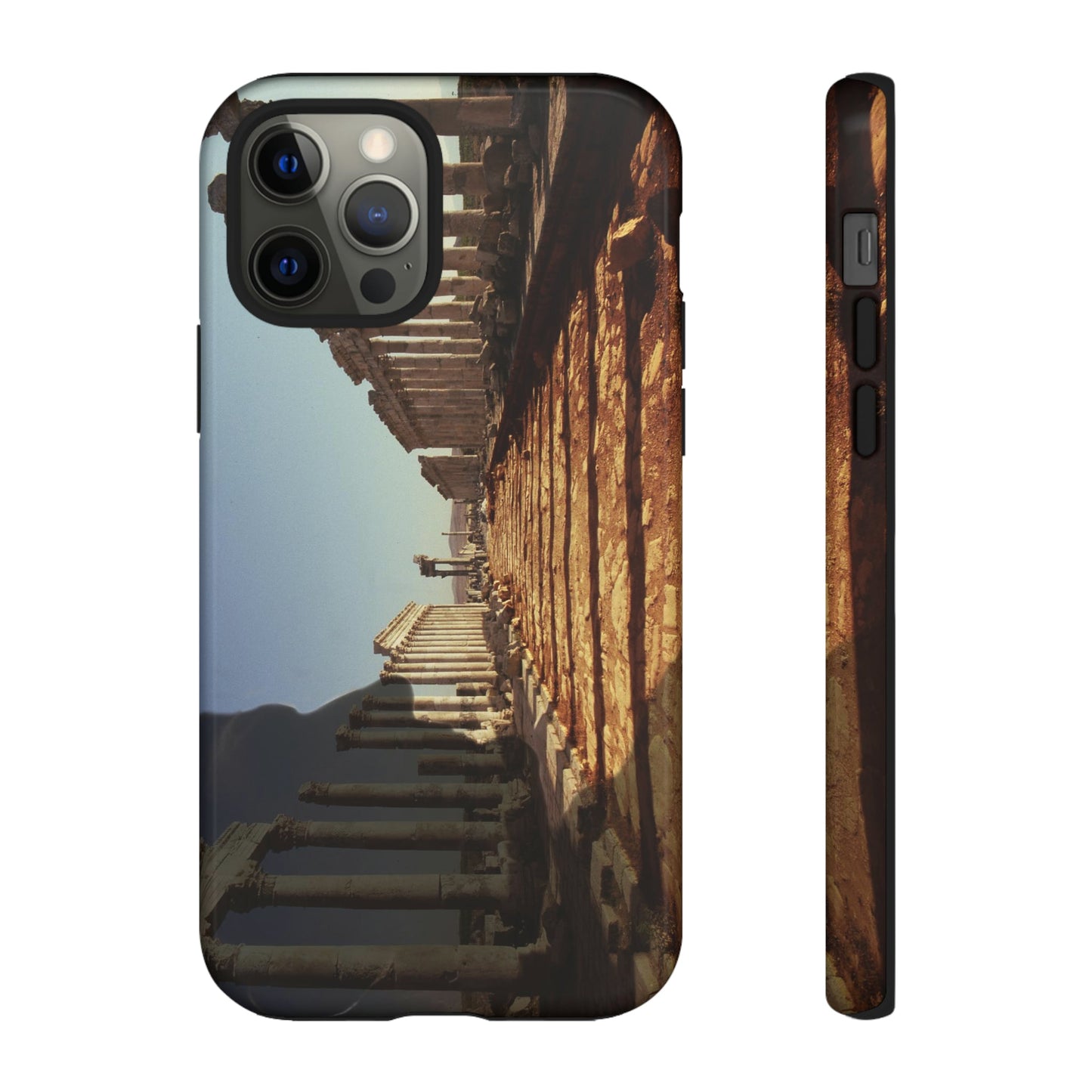 Traiano in the Colonnade of Apamea Phone Cases