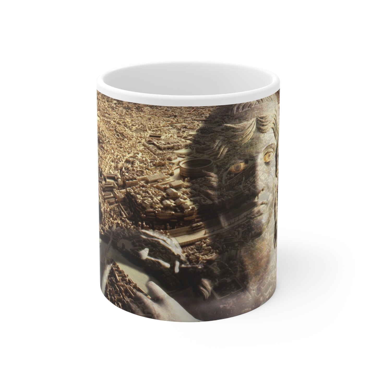 The Muse of Rome White Mug 11oz