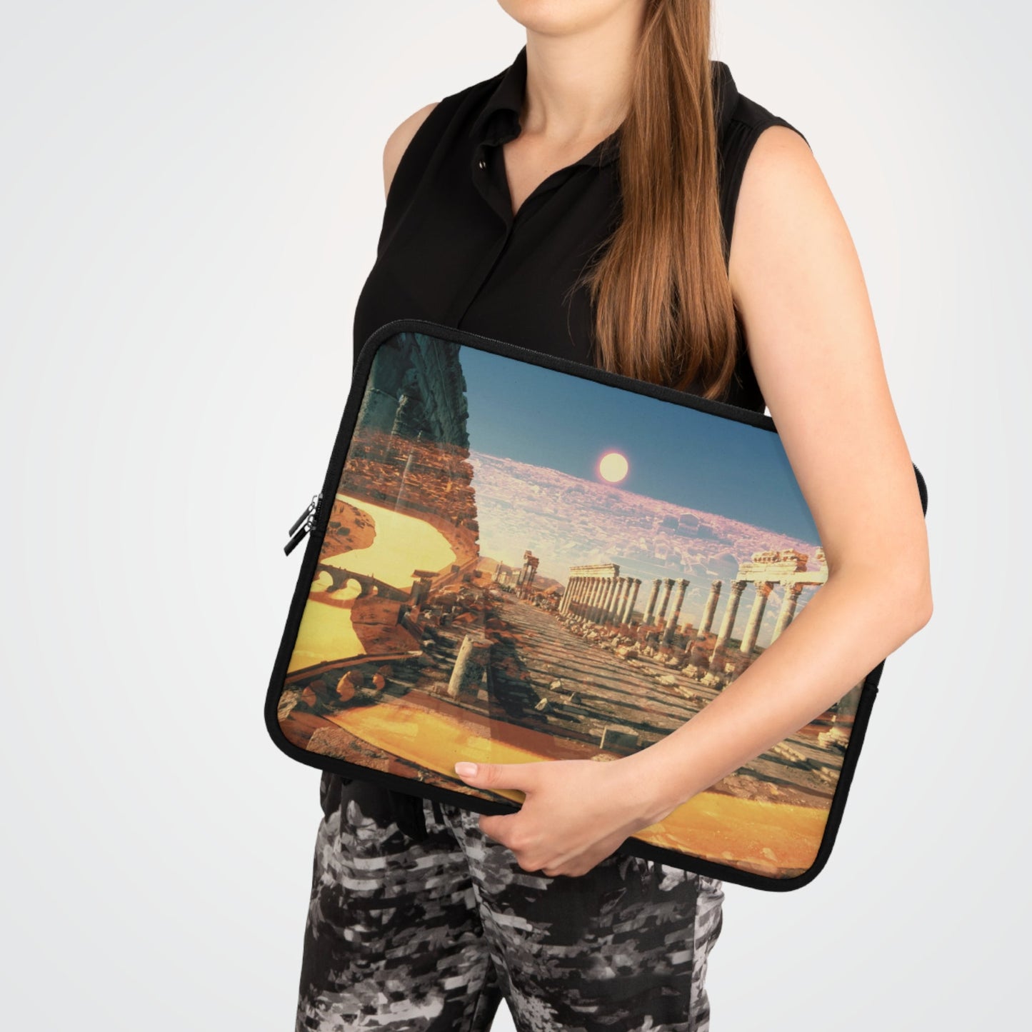 Streets Of The Empire Laptop Sleeve