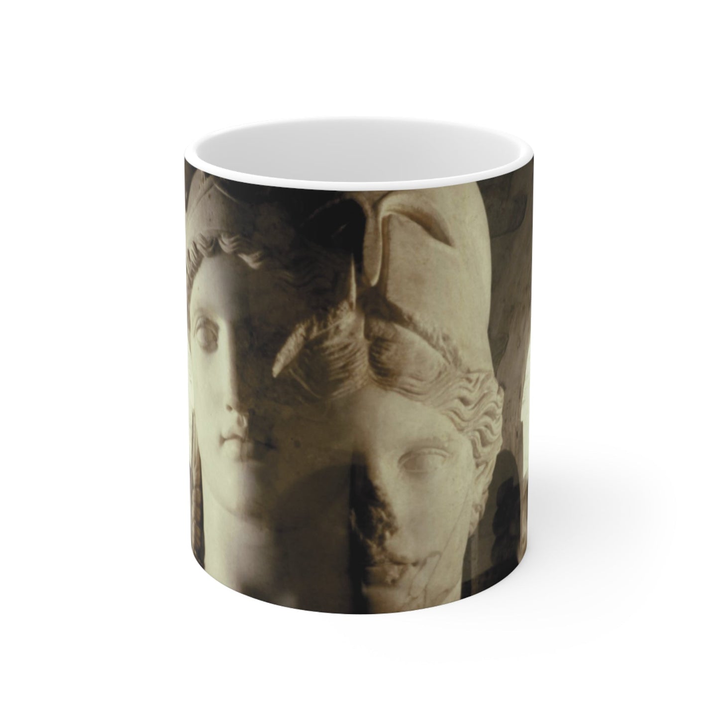 Minerva & Athena White Mug 11oz