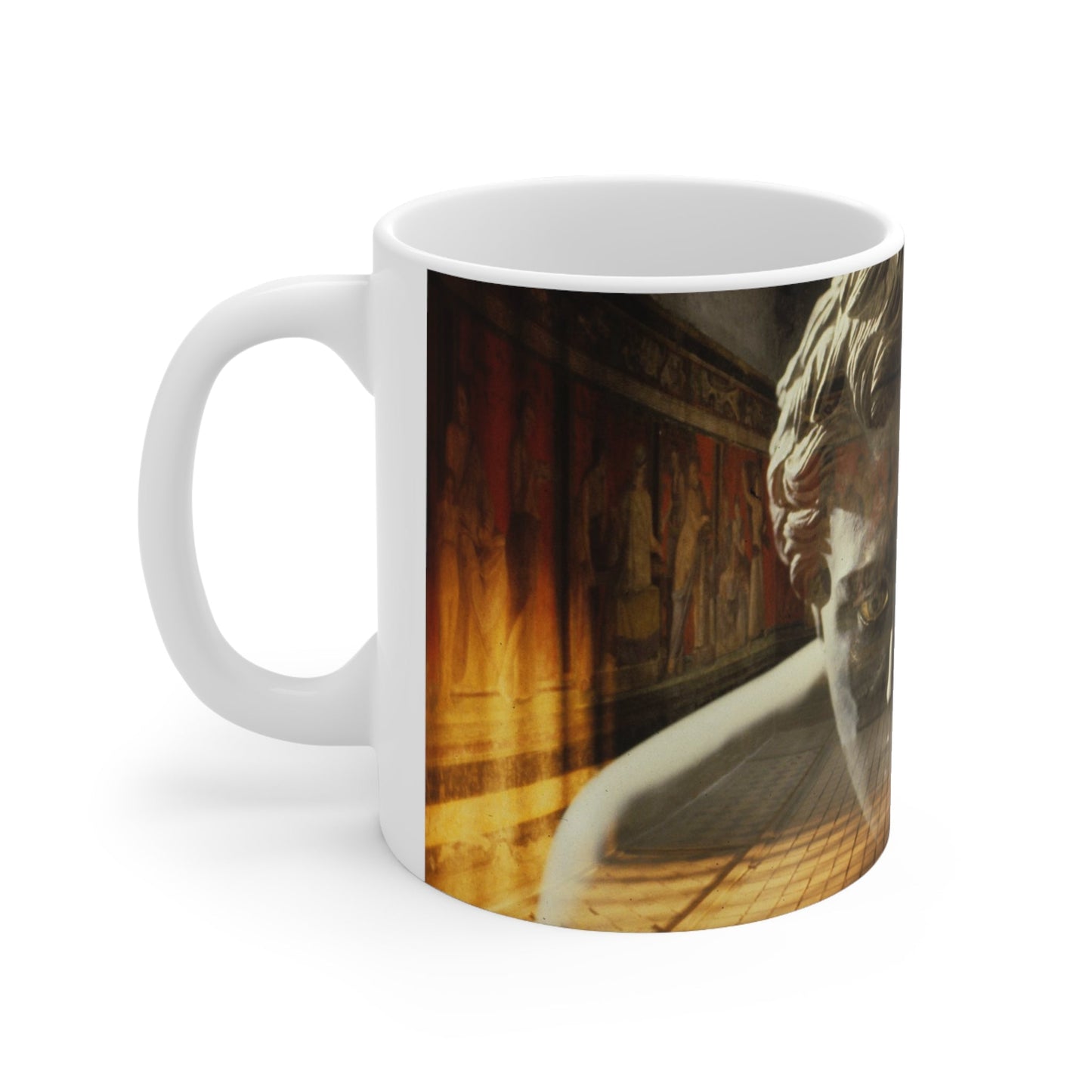 The Villa Dei Mysteries White Mug 11oz