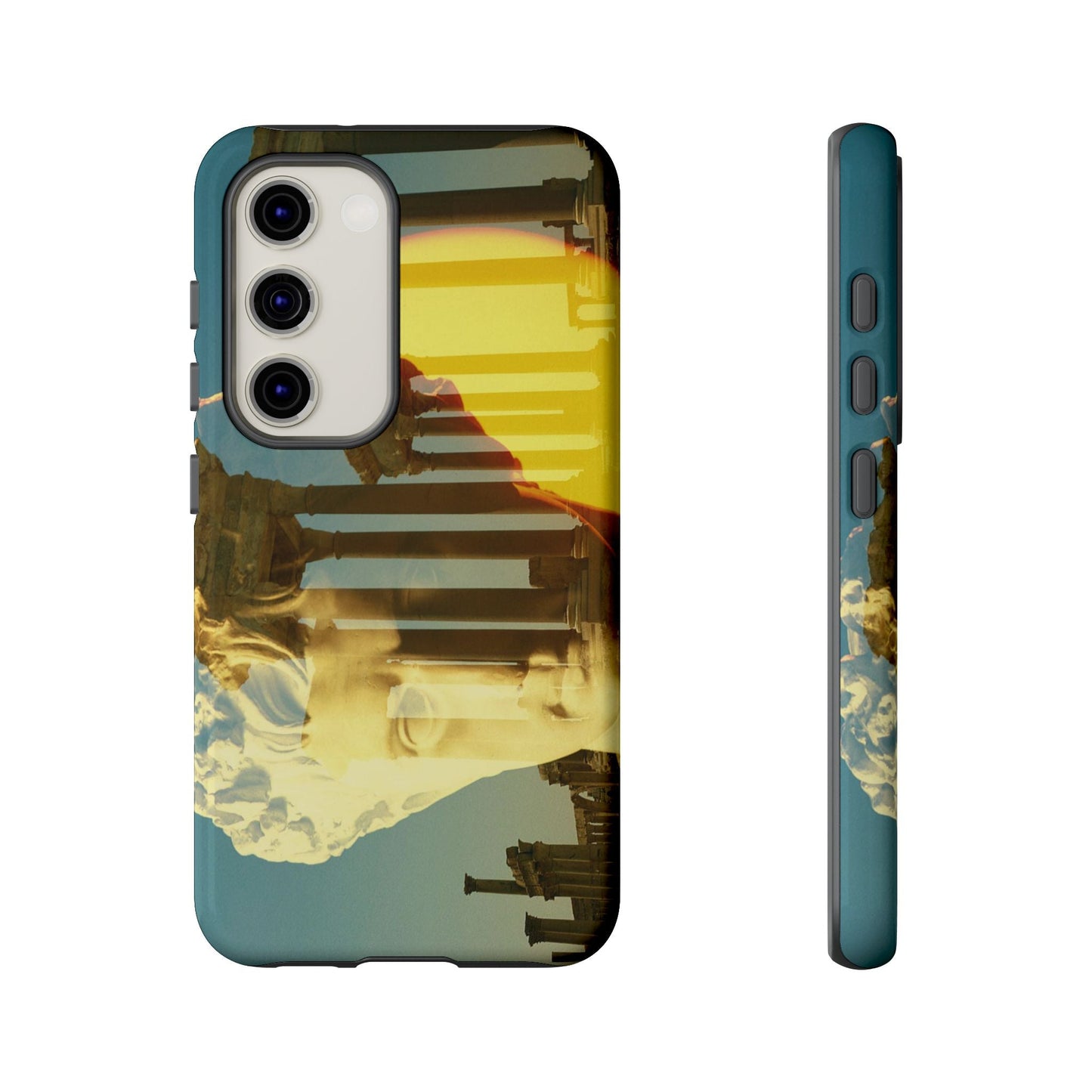 Augustus's Sun on Palmyra Phone Cases