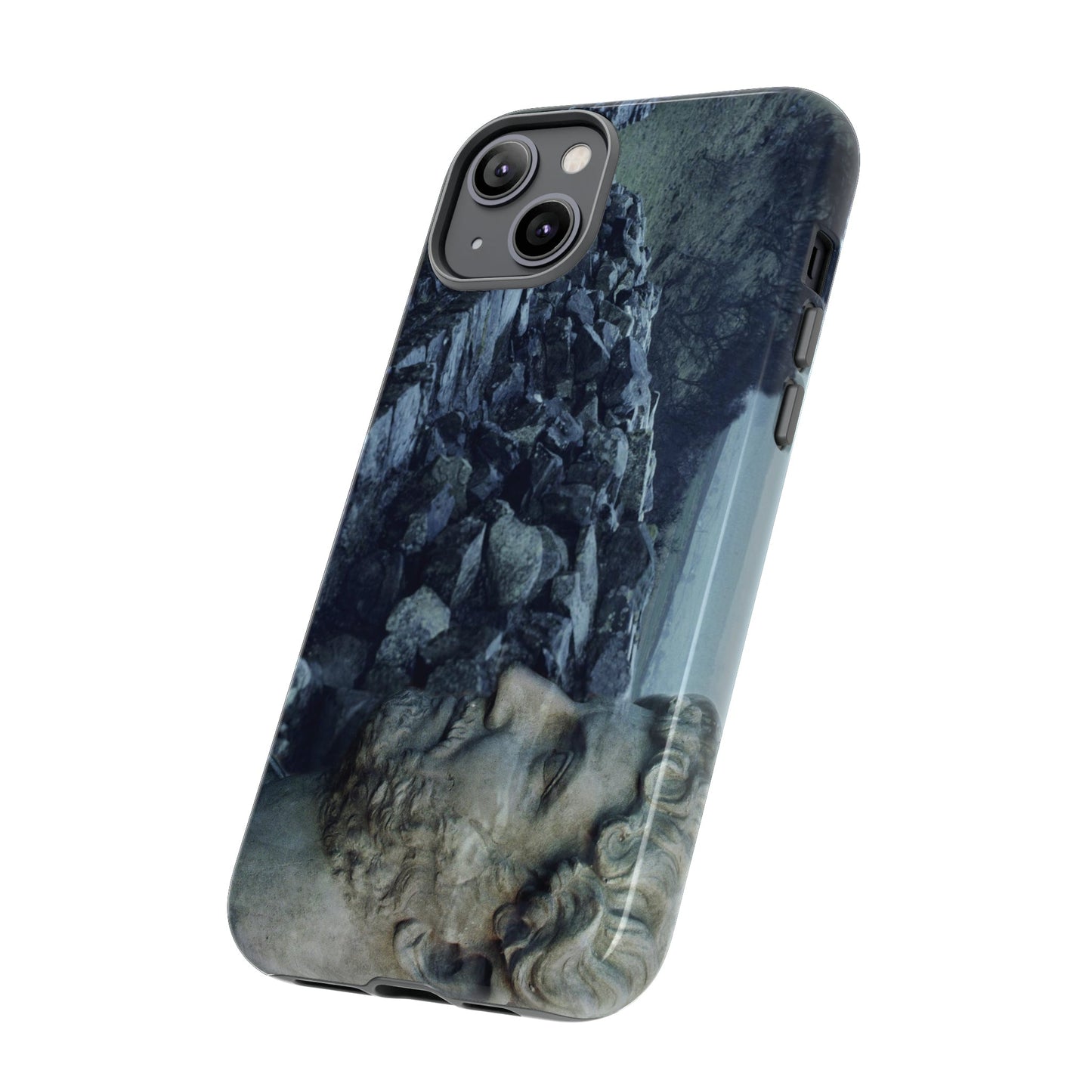 Adriano's wall in Britannia Phone Cases