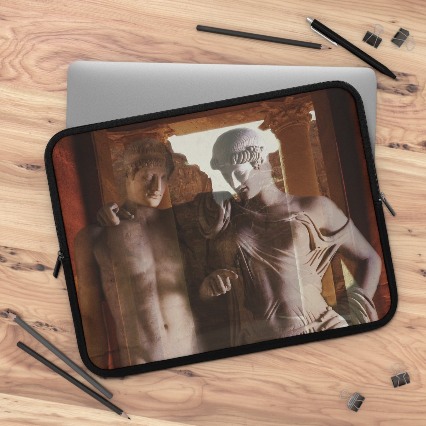 Elettra and Oreste Laptop Sleeve - Tragic Nobility Tech Protection