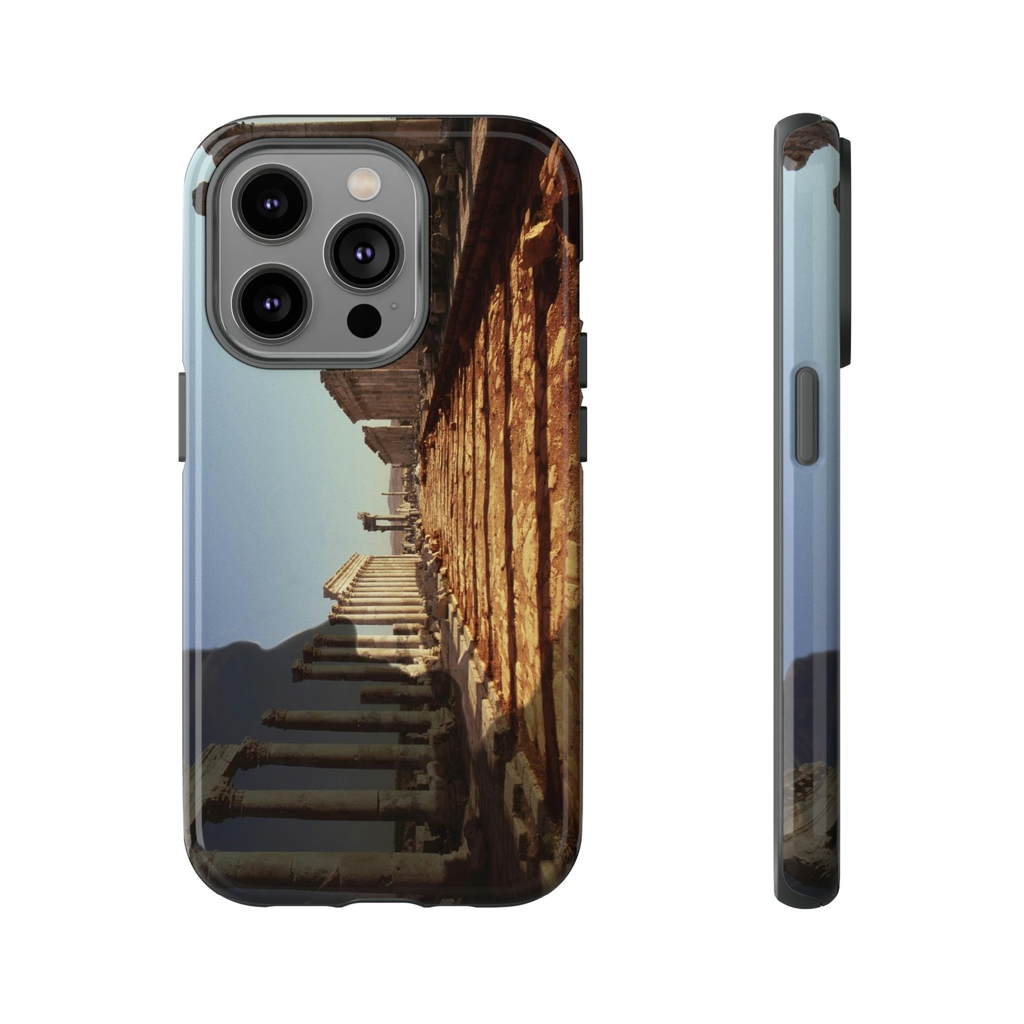 Traiano in the Colonnade of Apamea Phone Cases