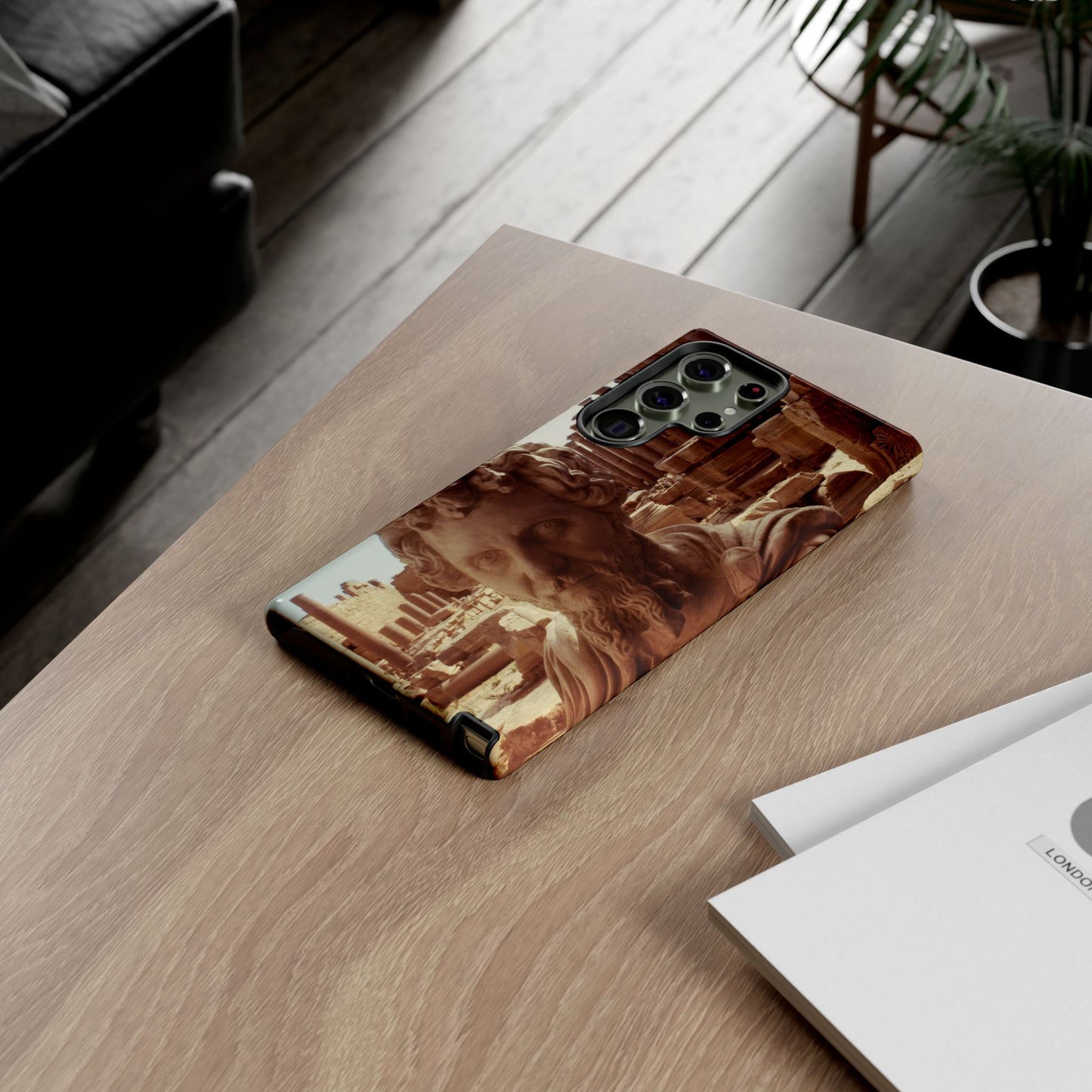 Septimius Severus in Leptis Magna Phone Cases