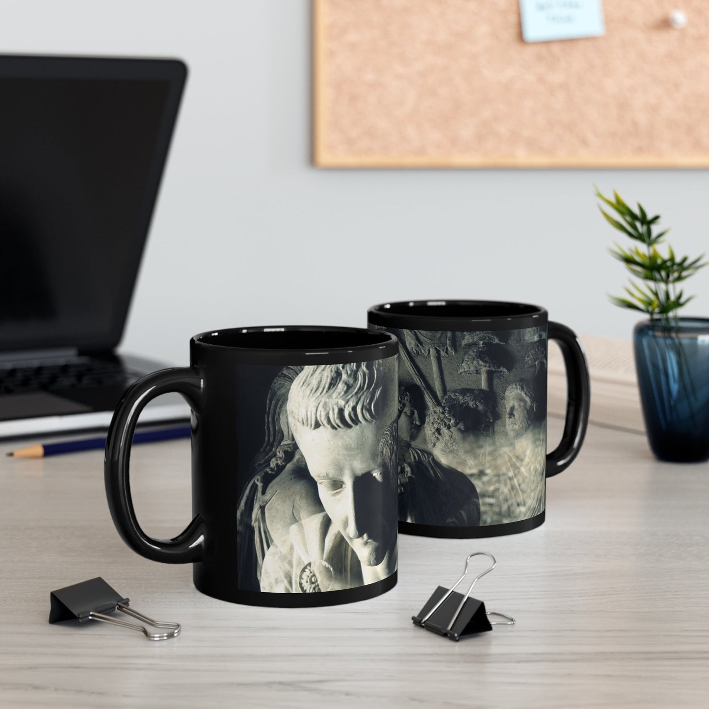 The solitude of Tiberius 11oz Black Mug