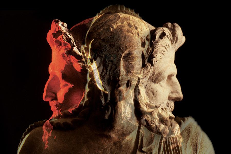 Apollo & Janus's Two Faces Acrylic Print
