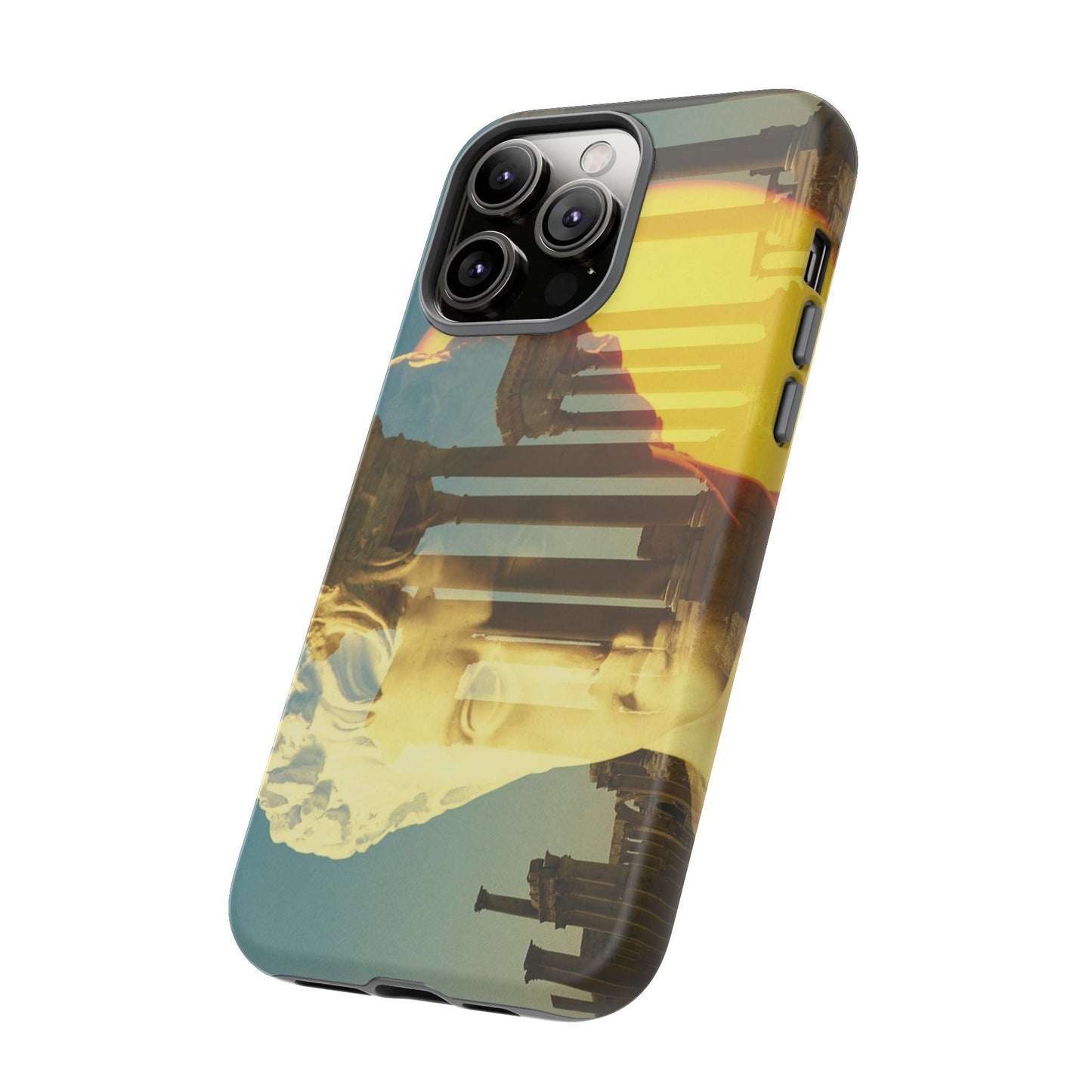 Augustus's Sun on Palmyra Phone Cases