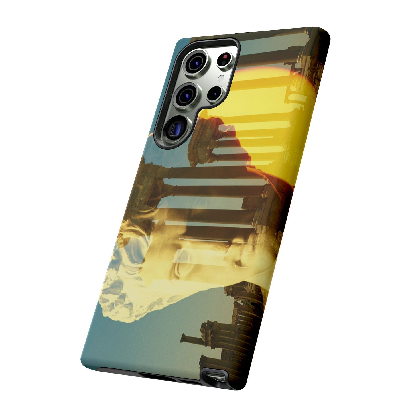 Augustus's Sun on Palmyra Phone Cases