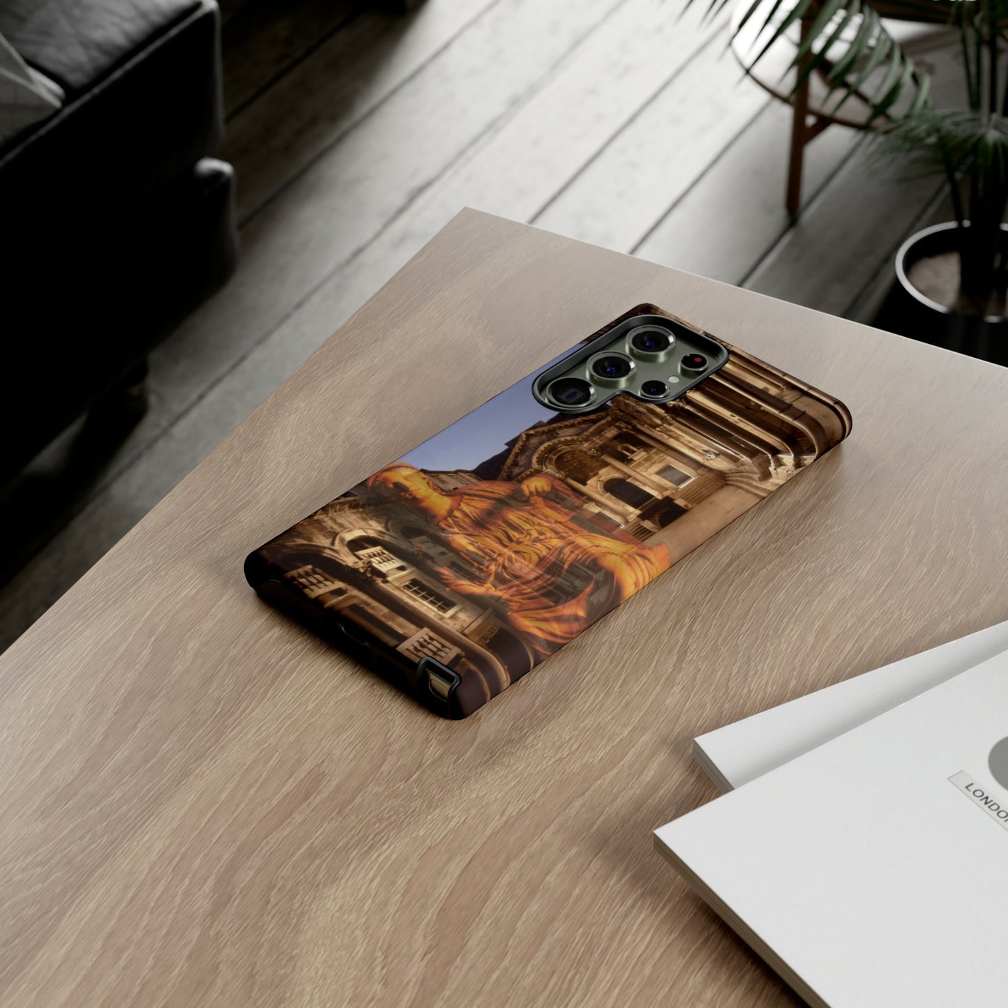 Diocletian's Palace with Goddess Roma Phone Case - Imperial Protection