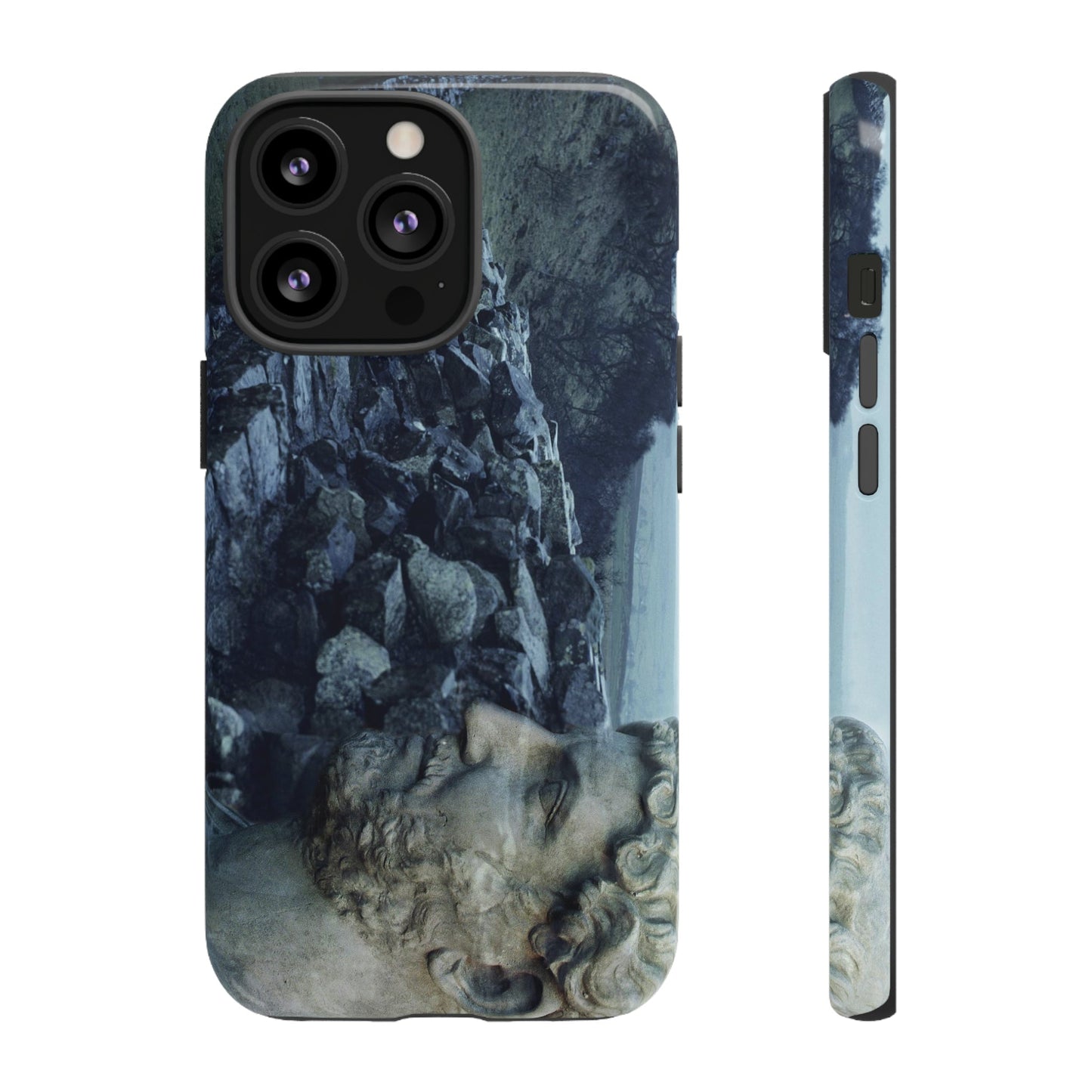 Adriano's wall in Britannia Phone Cases