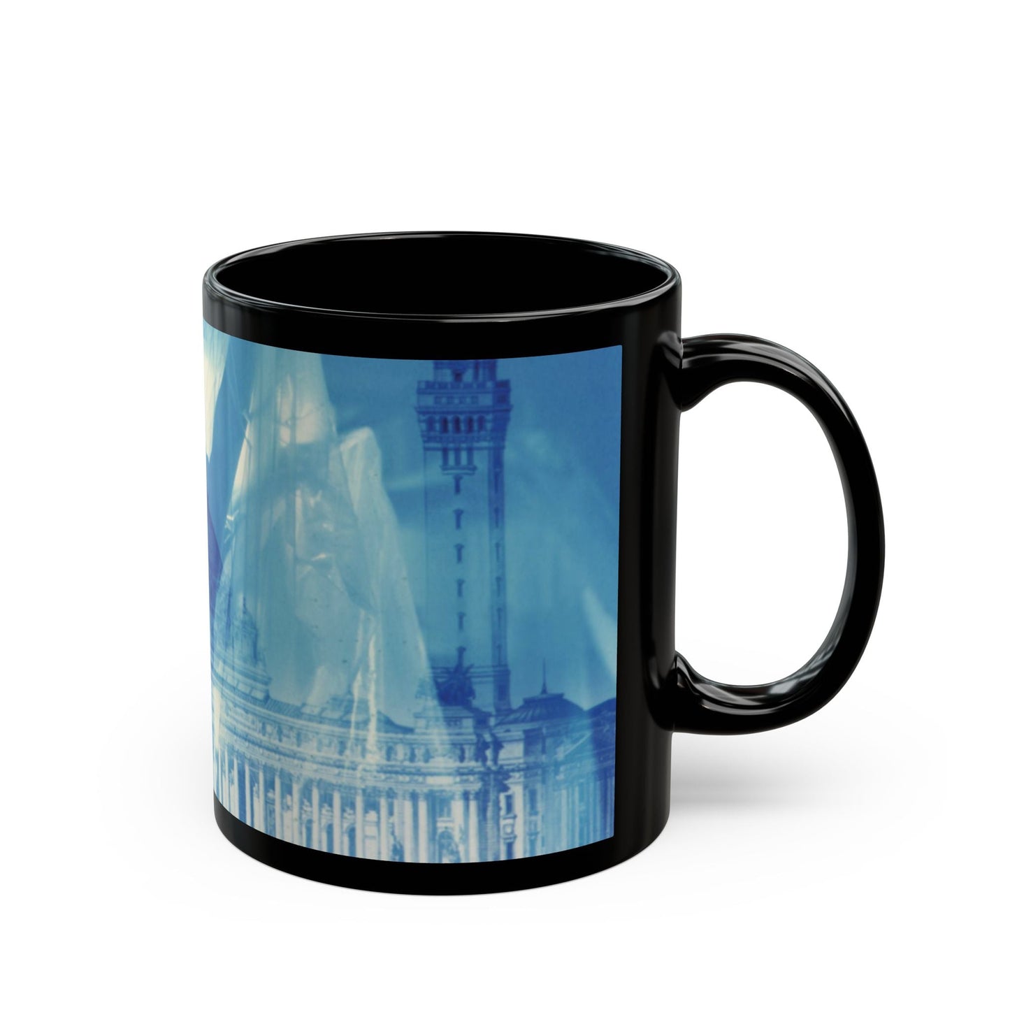 The Ideal City 11oz Black Mug