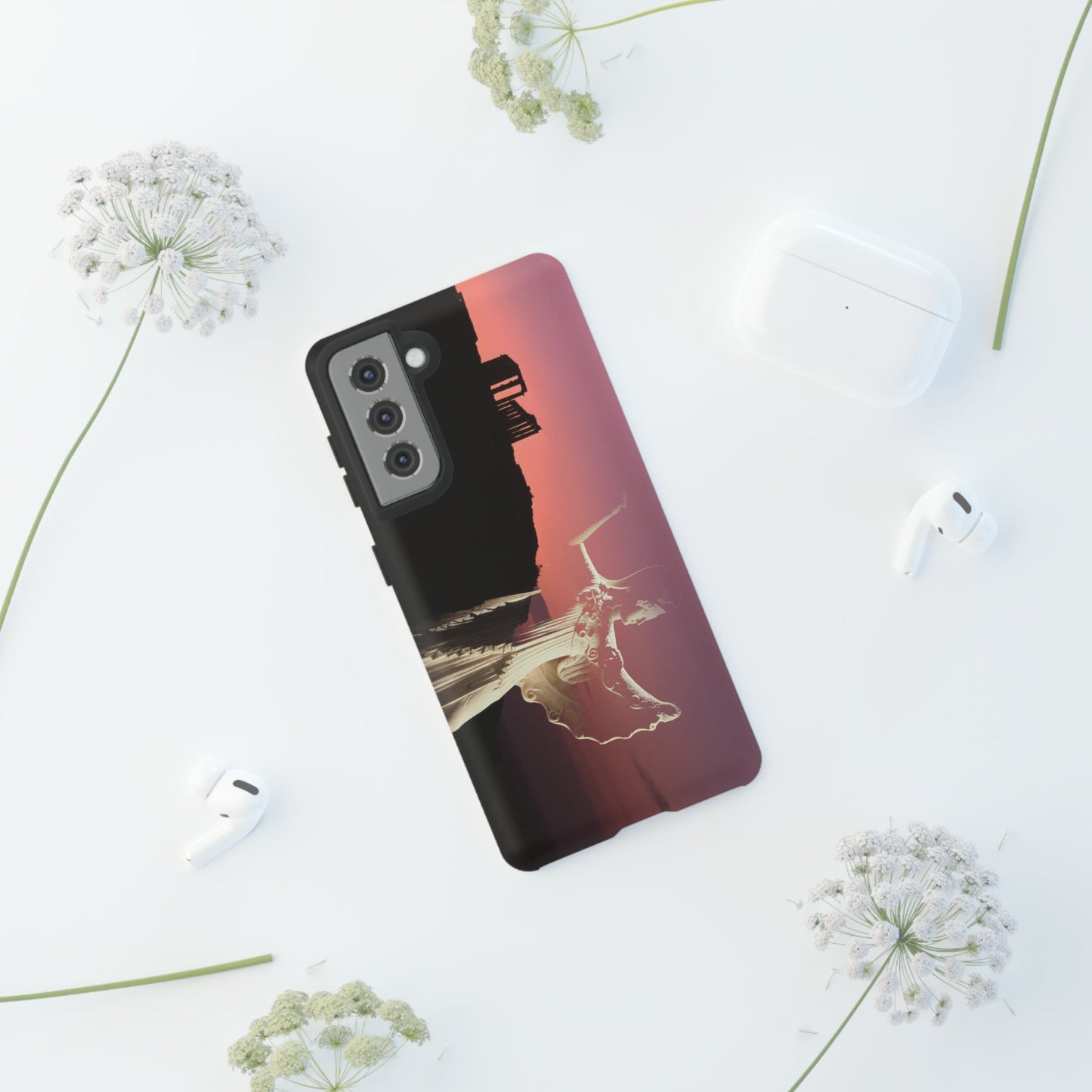 Minerva And Her Temple Phone Cases