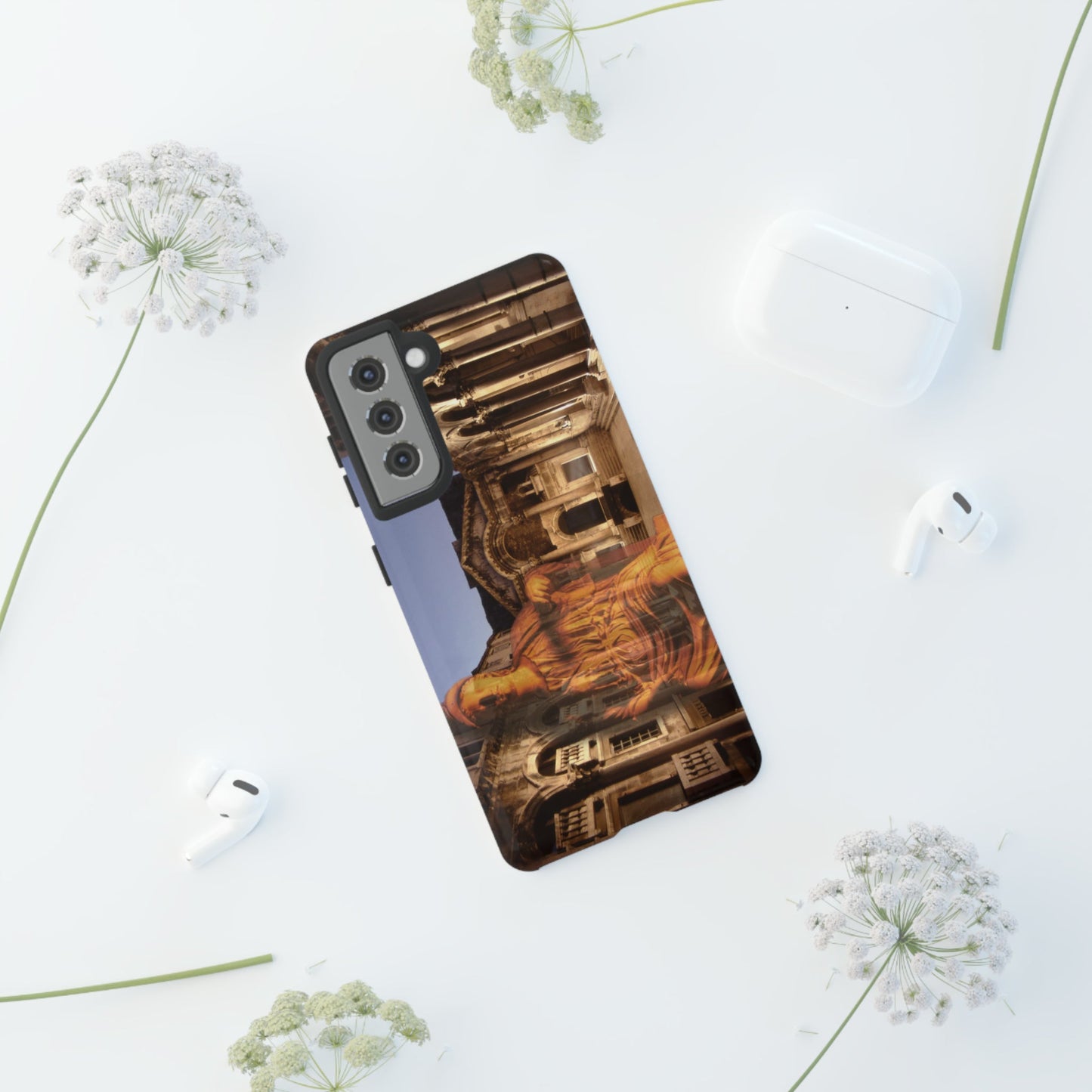 Diocletian's Palace with Goddess Roma Phone Case - Imperial Protection