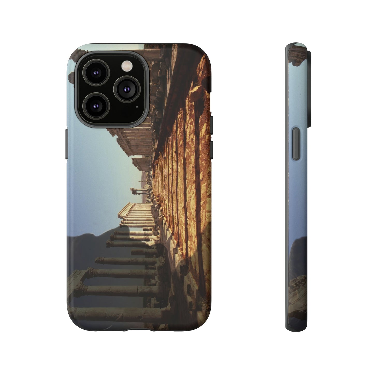 Traiano in the Colonnade of Apamea Phone Cases