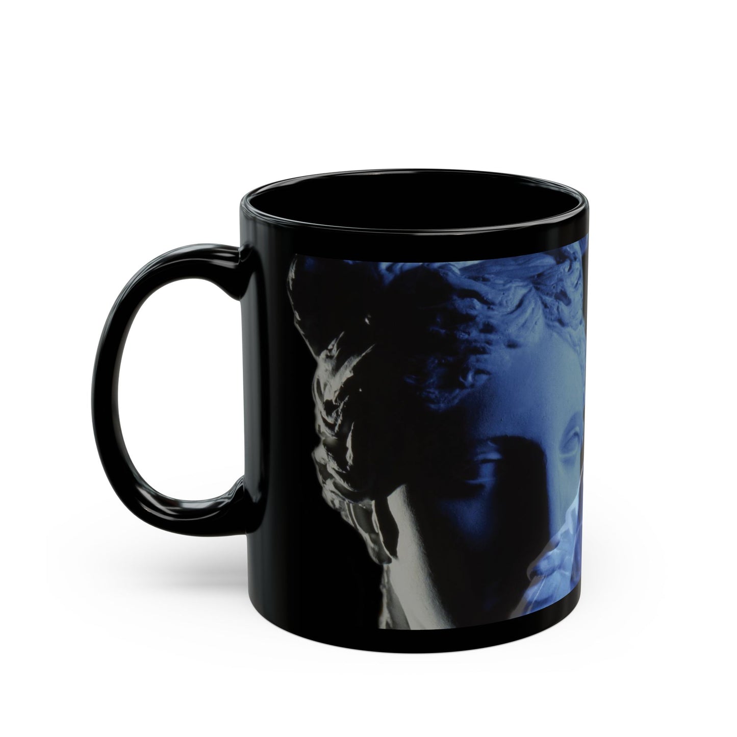 Julius Caesar & Venus 11oz Black Mug