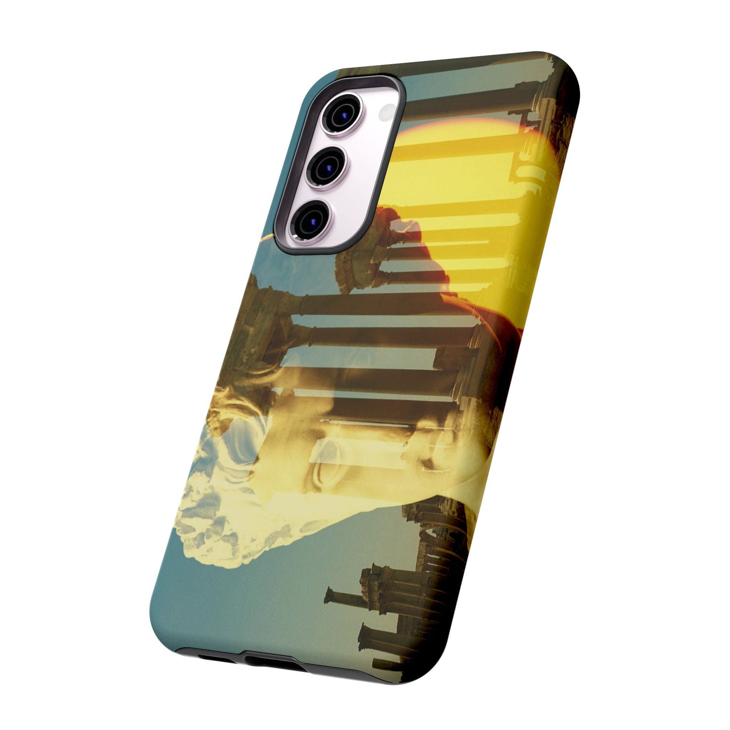 Augustus's Sun on Palmyra Phone Cases