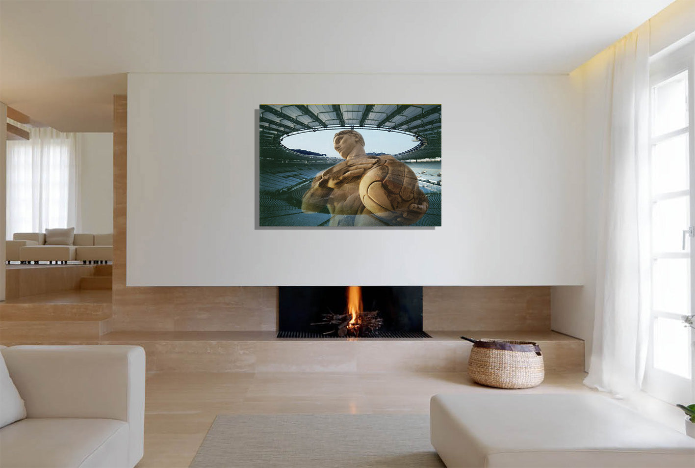Olympic Stadium in Rome Acrylic Print