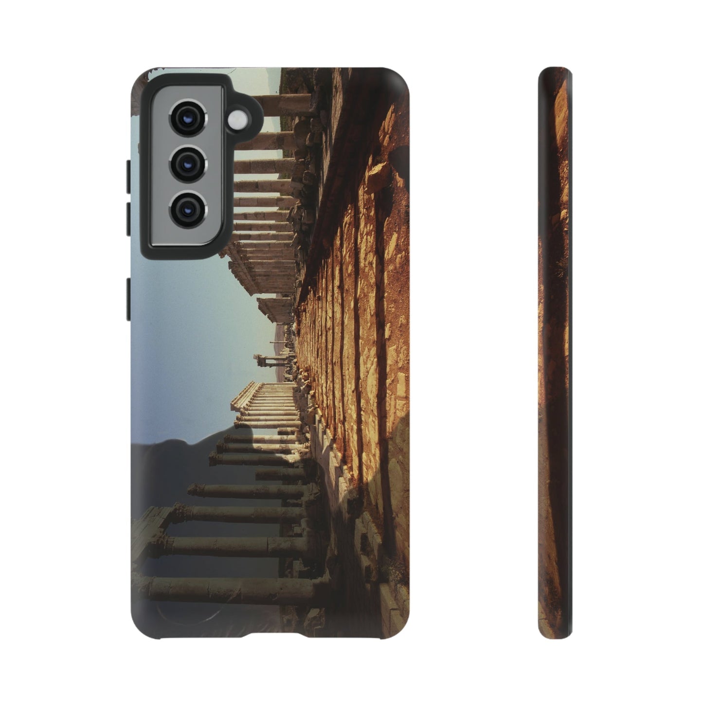 Traiano in the Colonnade of Apamea Phone Cases