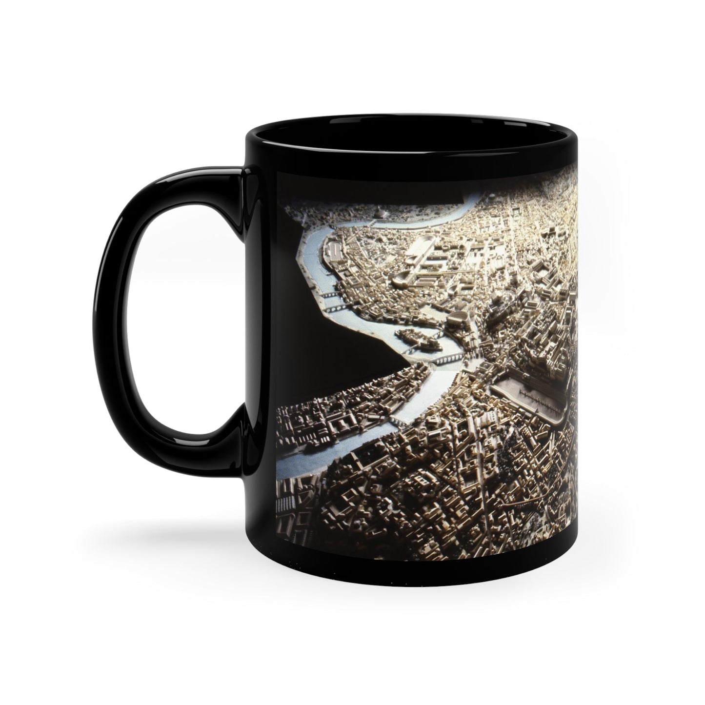 Rome & Its Capitoline Jupiter 11oz Black Mug