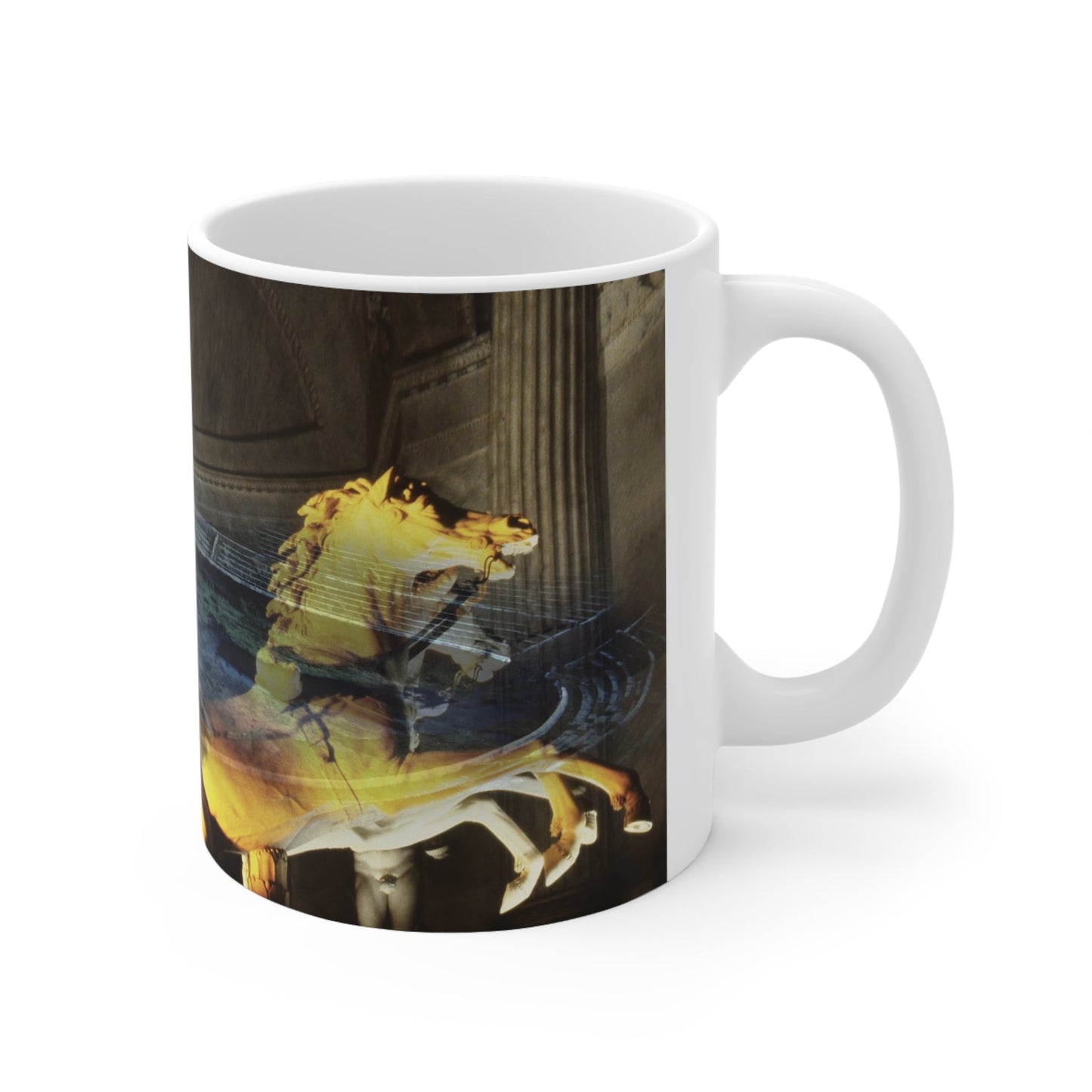 Auriga in the Circus of Antioch White Mug 11oz