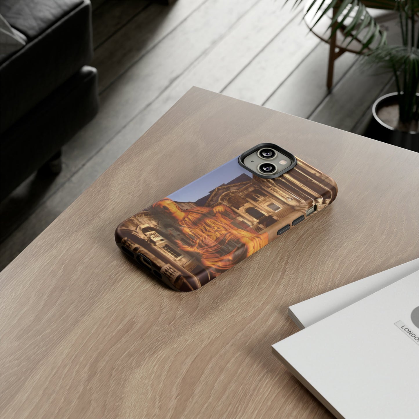Diocletian's Palace with Goddess Roma Phone Case - Imperial Protection