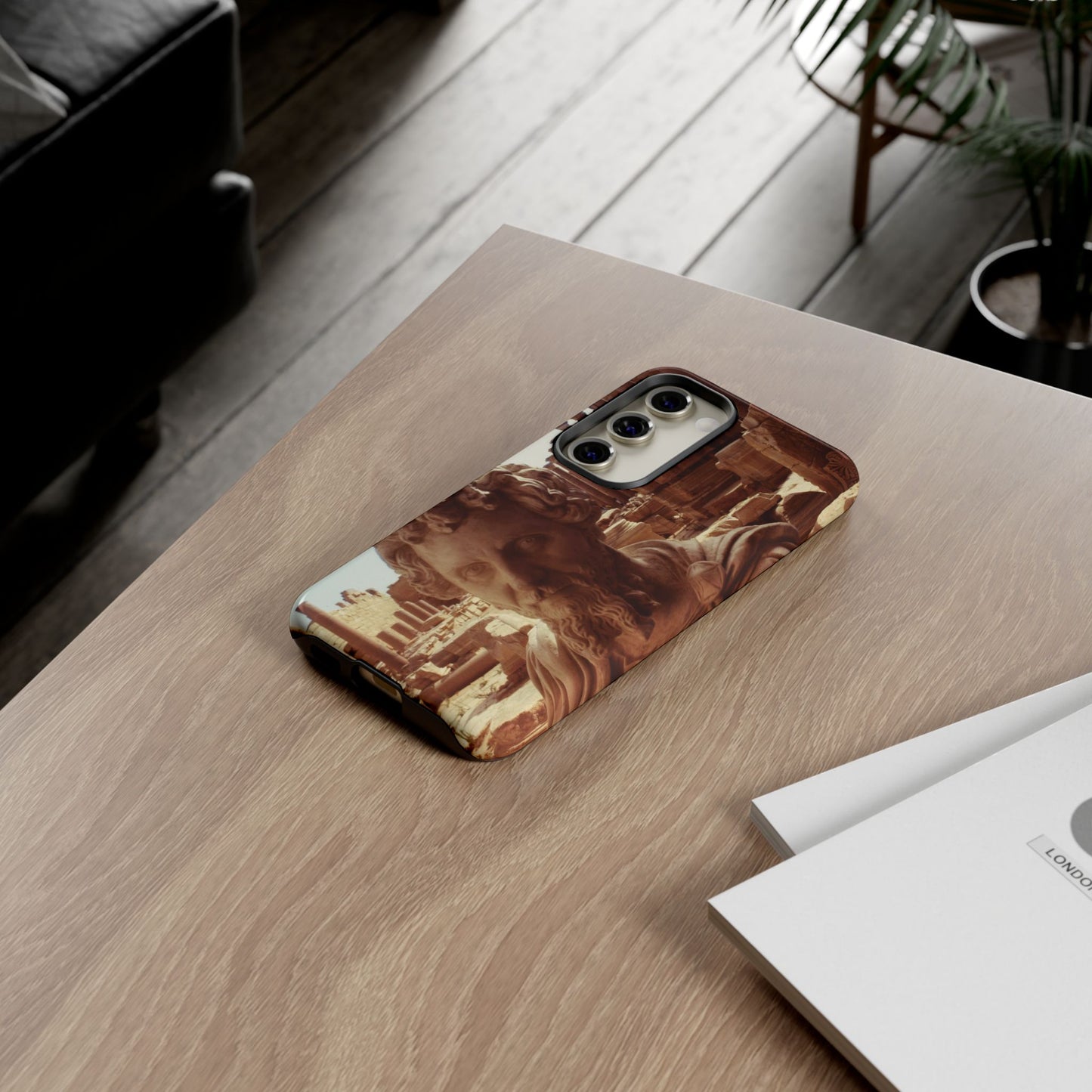 Septimius Severus in Leptis Magna Phone Cases