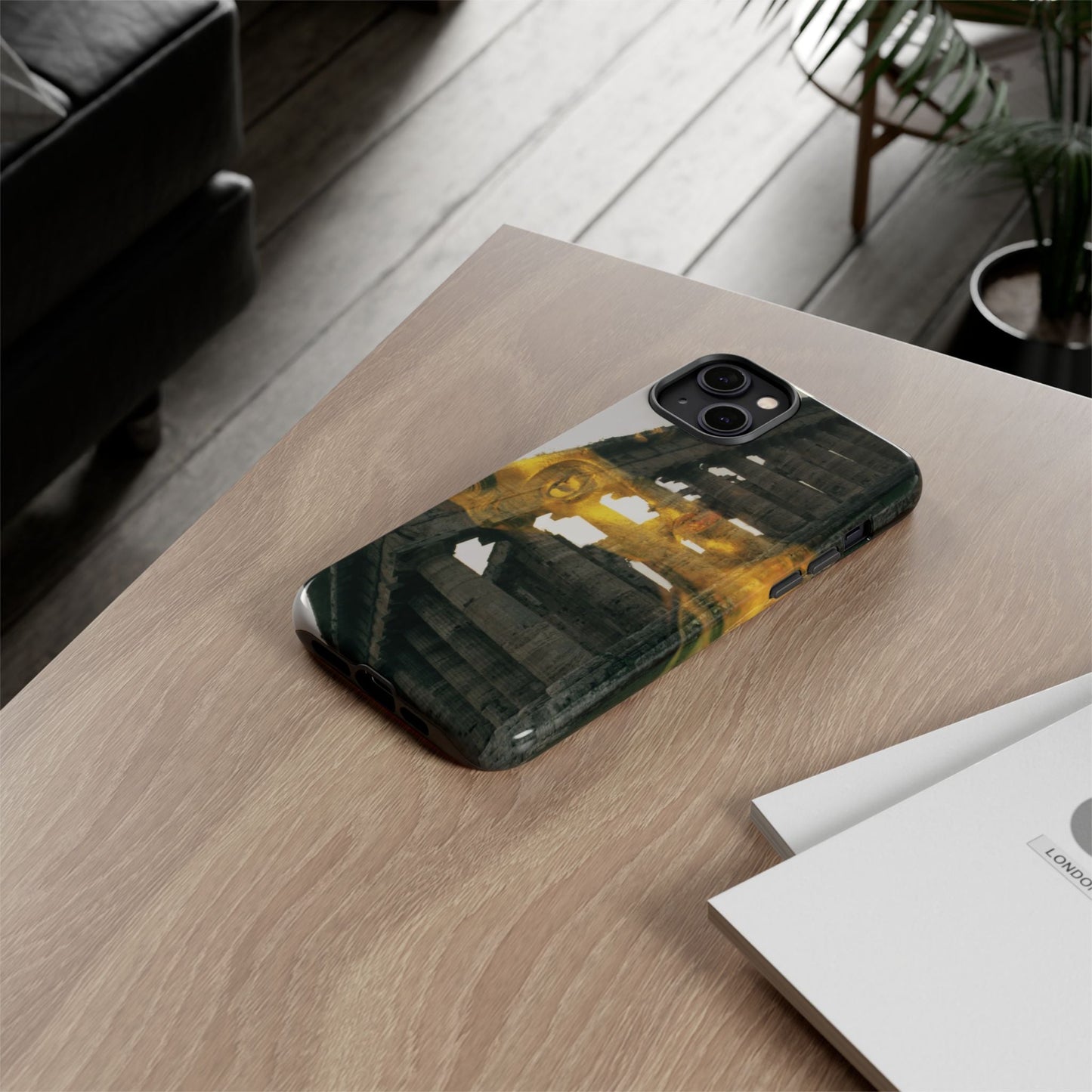 Dionysus and His Temple Phone Case - Sacred Divine Protection
