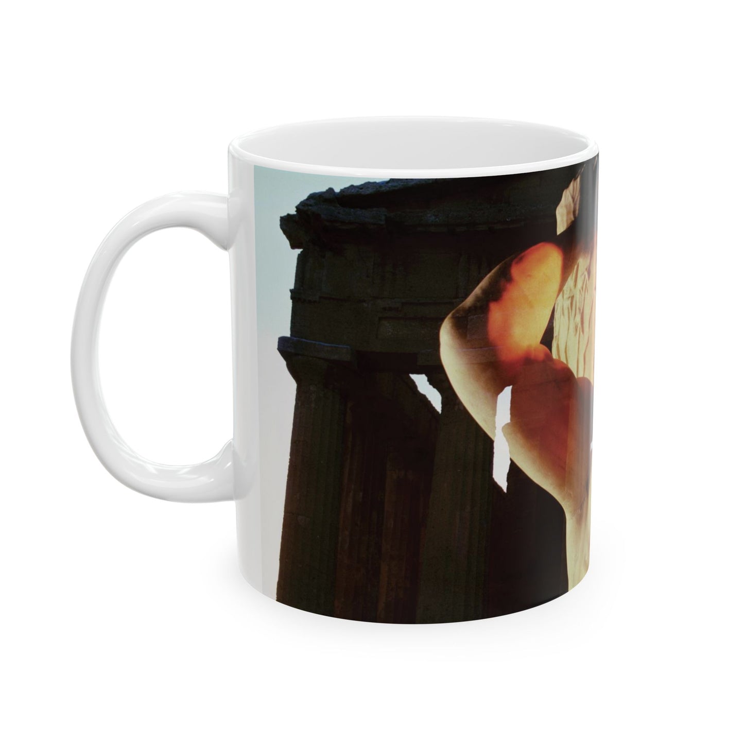 Atlas & Temple of Neptune Mug 11oz