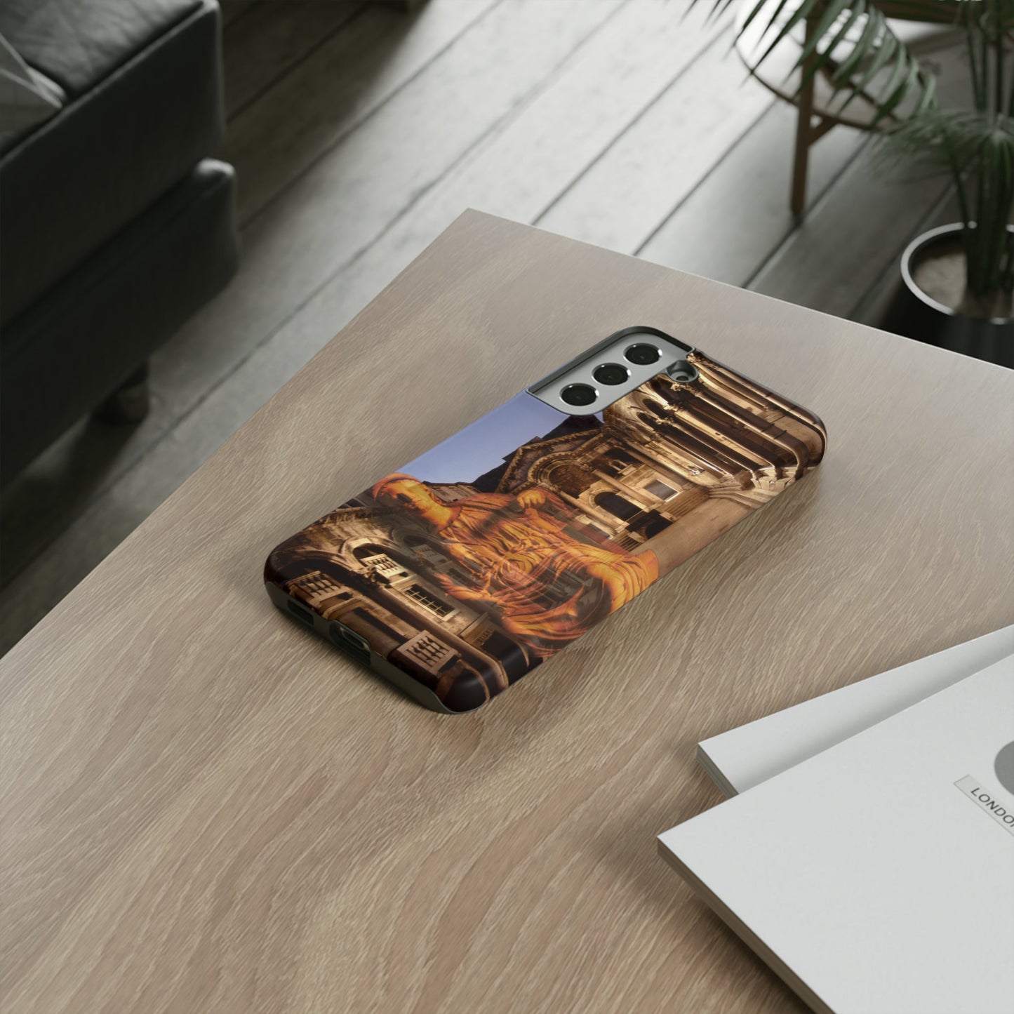 Diocletian's Palace with Goddess Roma Phone Case - Imperial Protection